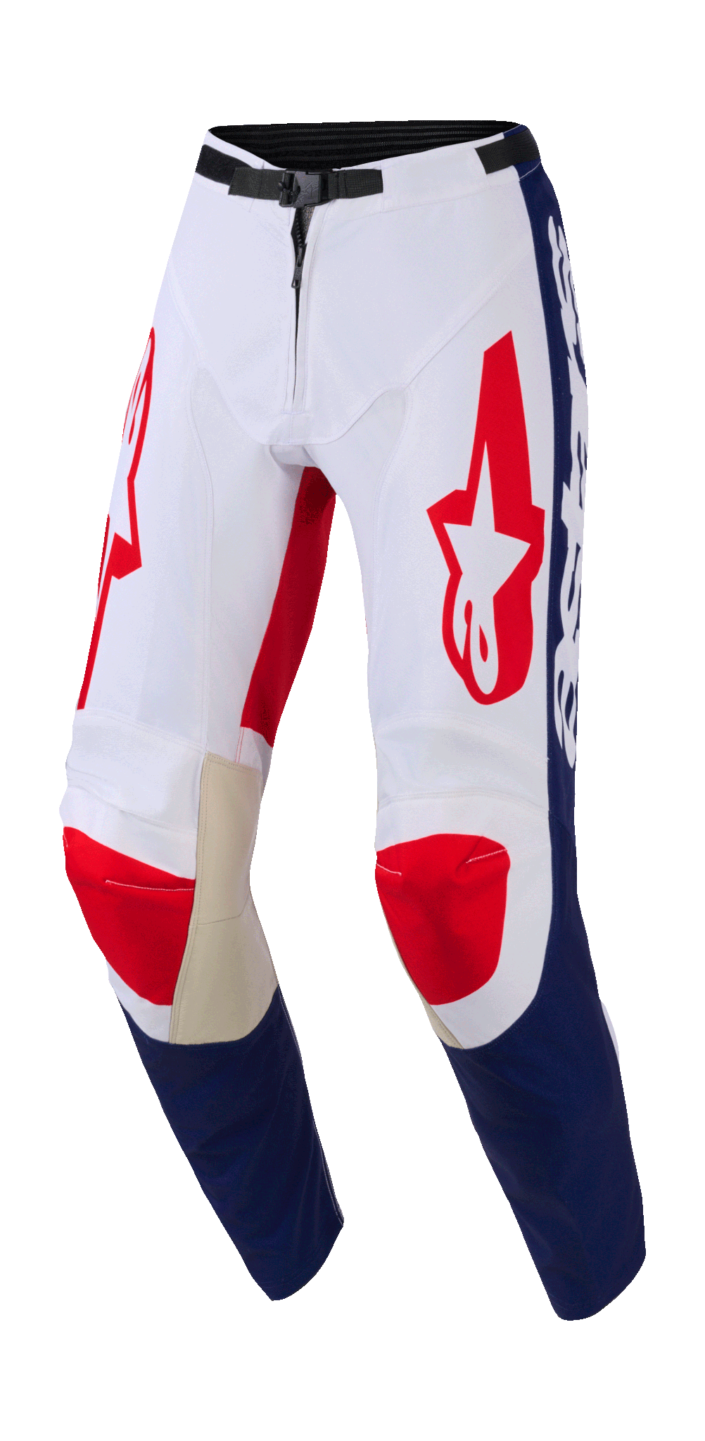 Alpinestars Motocross Pants 2026 Racer Riway - White / Blue / Red