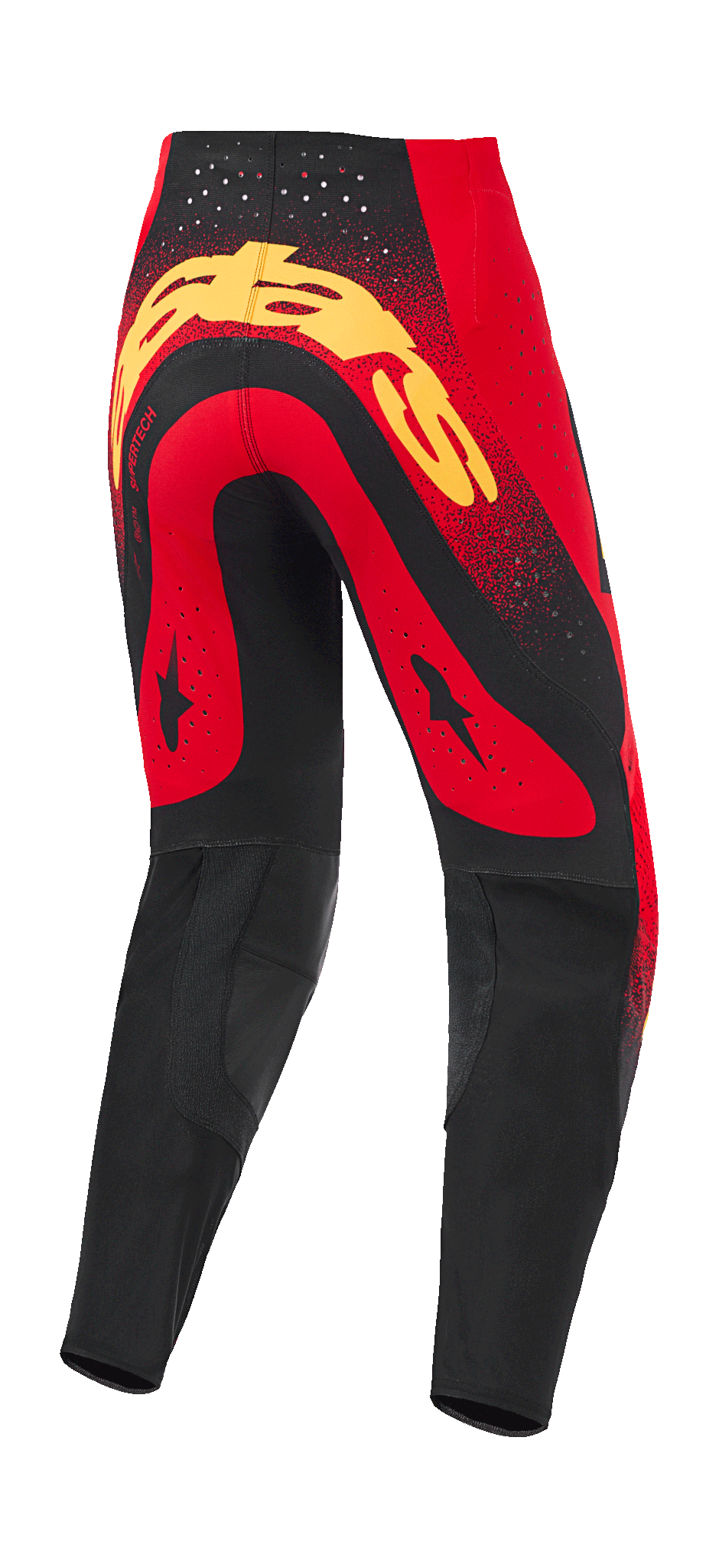Alpinestars Motocross Pants 2026 Supertech Scenz - Red / Black / Yellow