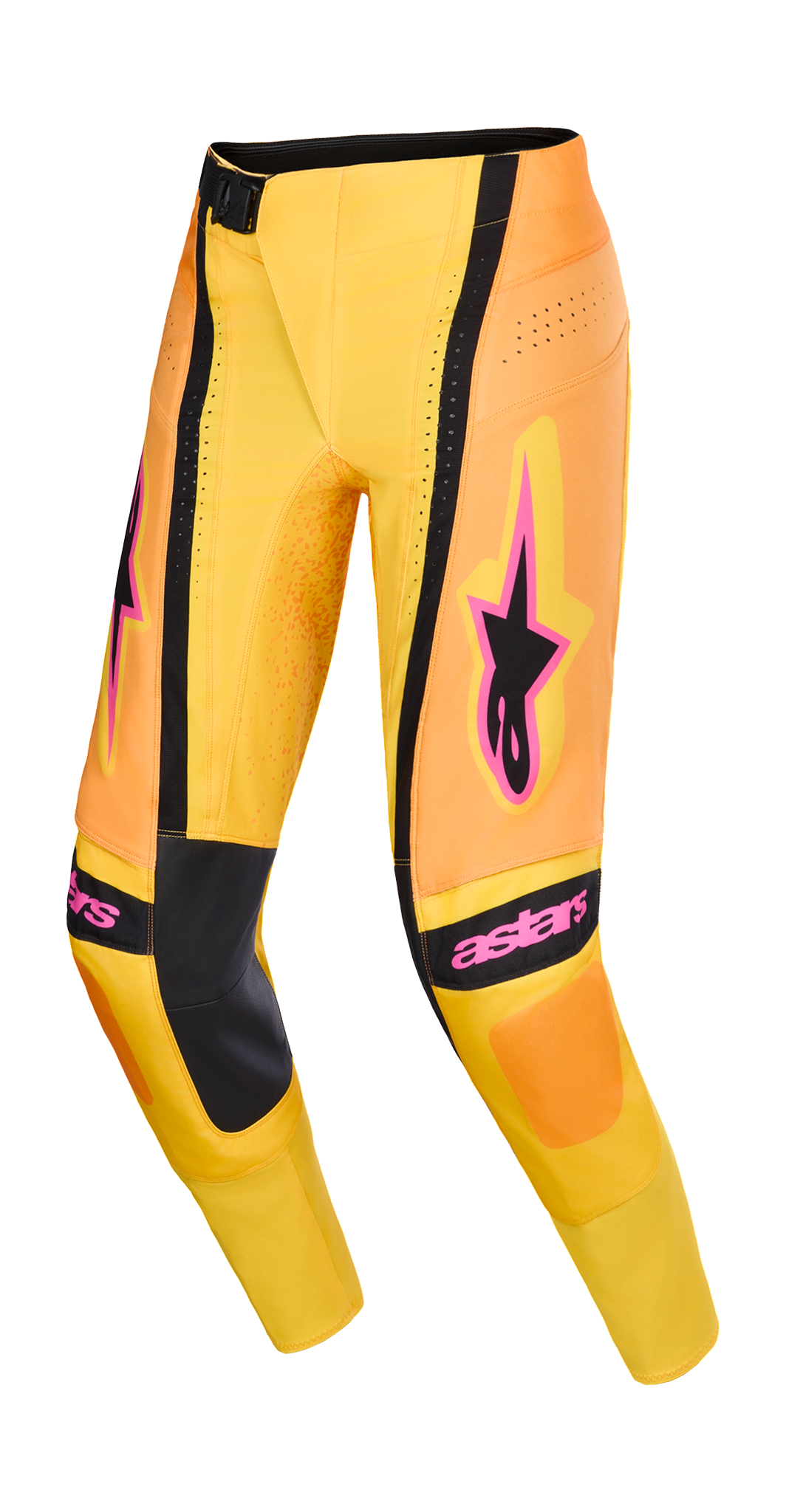 Alpinestars Motocross Pants 2026 Techstar Nomur - Orange / Yellow / Pink