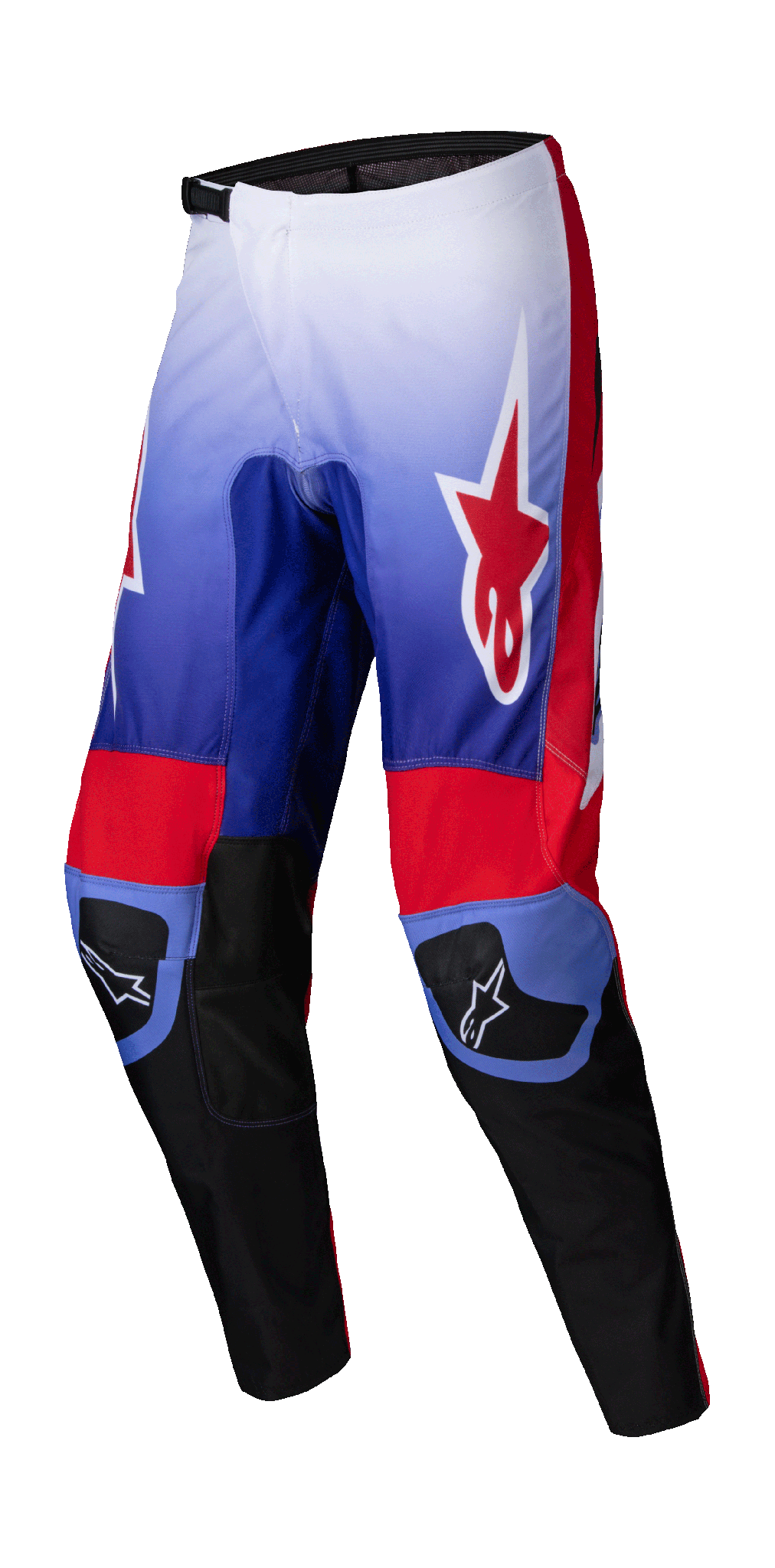 Alpinestars Motocross Pants Fluid Wurx - Purple / Red