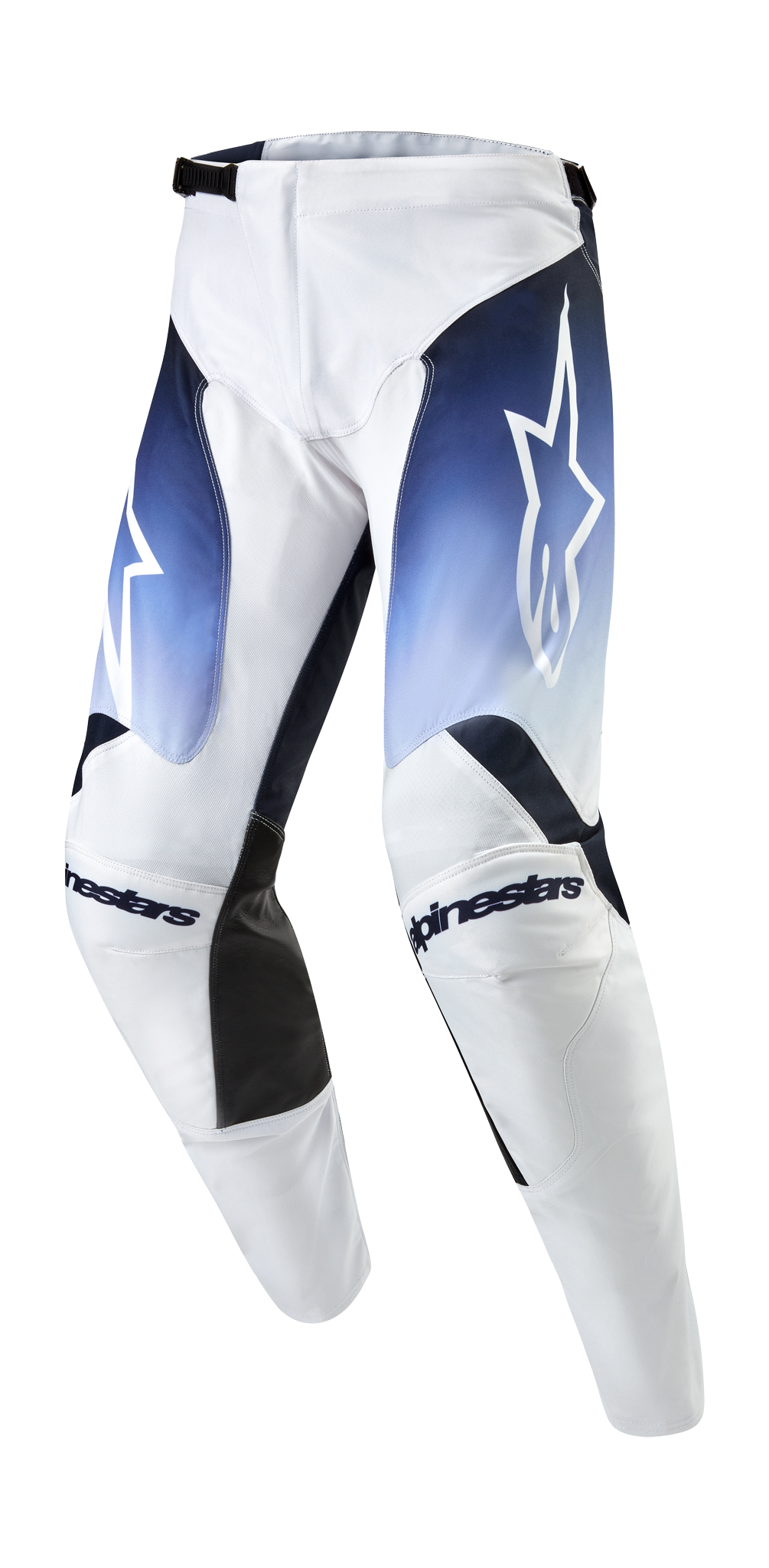Alpinestars Motocross Pants Racer Hoen - White / Navy / Light Blue