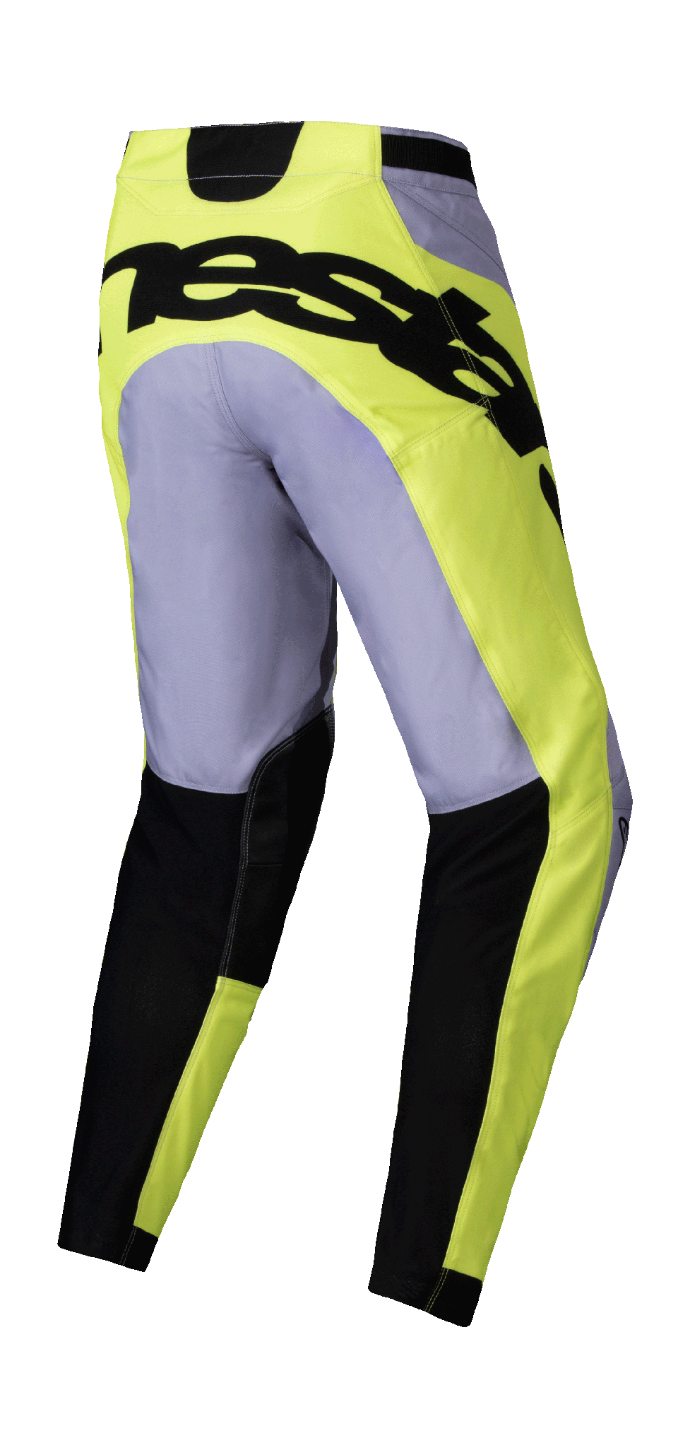 Alpinestars Motocross Pants Racer Veil - Grey / Fluo Yellow