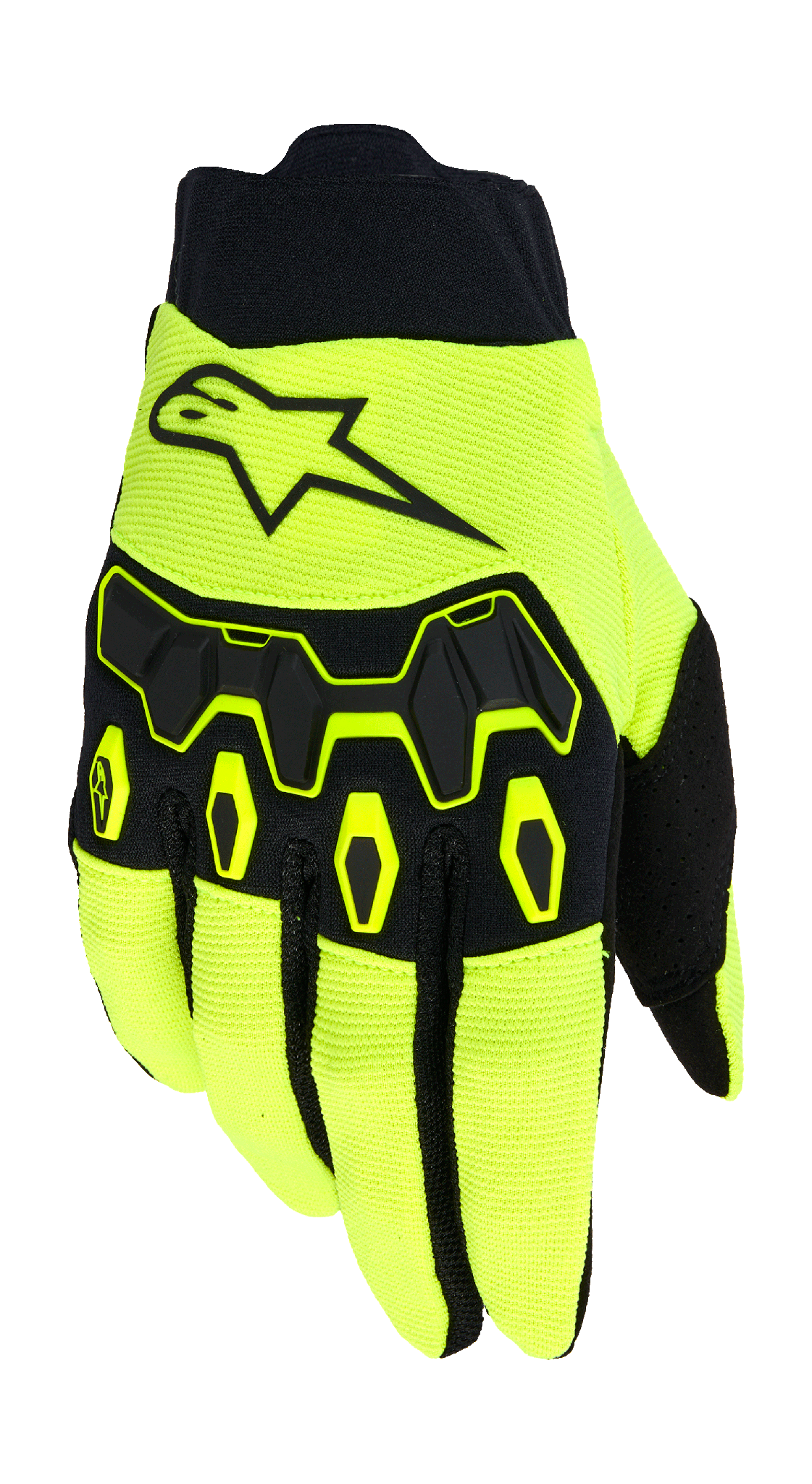 Alpinestars Motocross Gloves 2026 Full Bore V2 - Fluo Yellow / Black