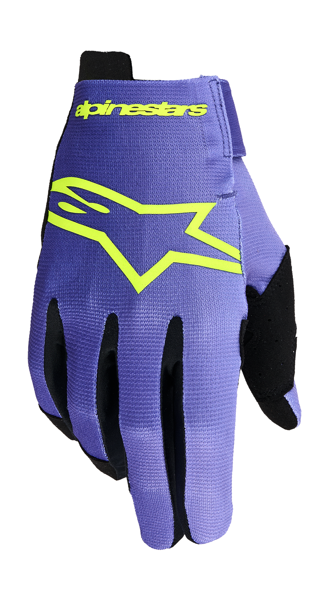 Alpinestars Motocross Gloves 2026 Radar - Purple / Fluo Yellow
