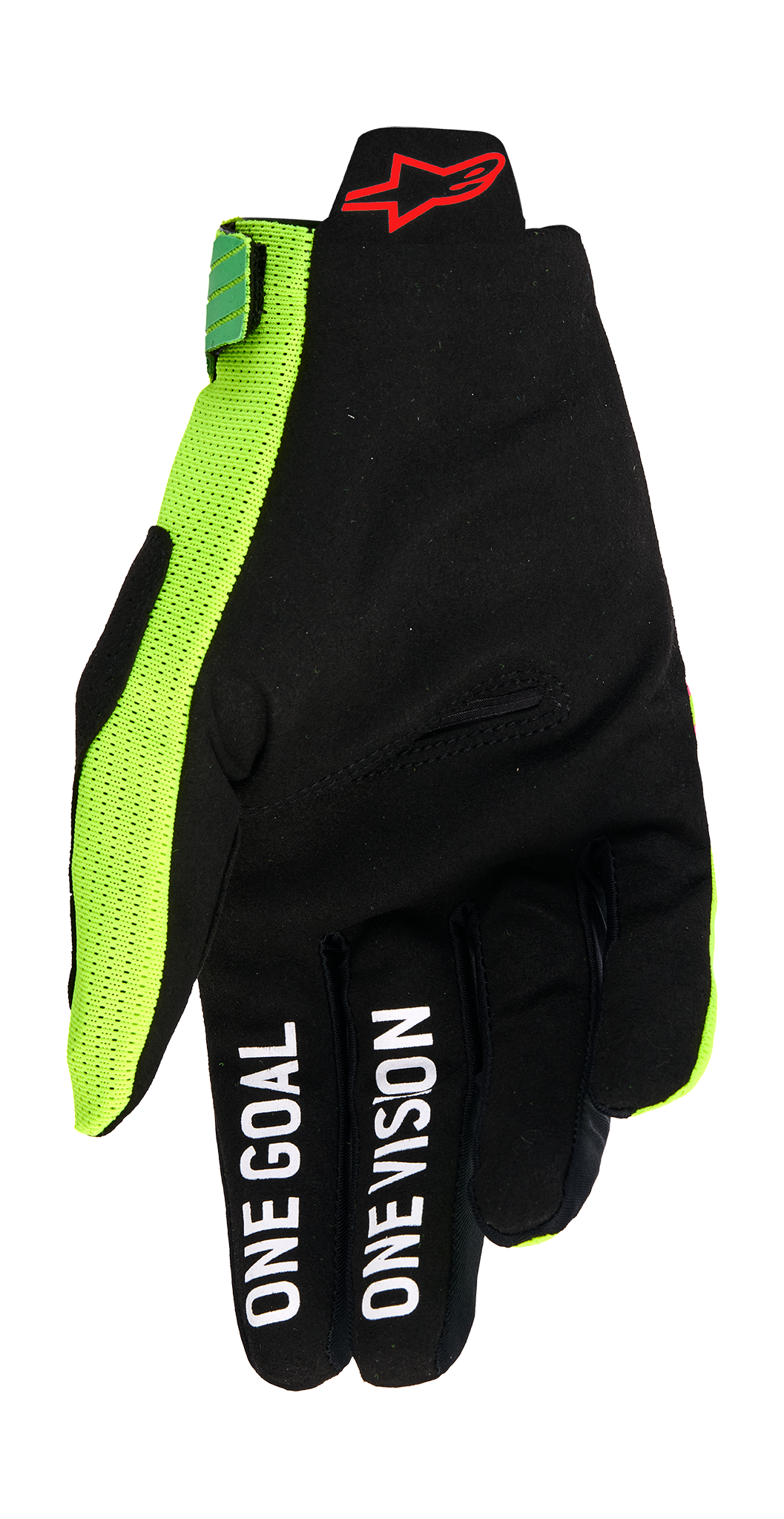 Alpinestars Motocross Gloves 2026 Radar Pro - Green / Fluo Yellow / Fluo Pink