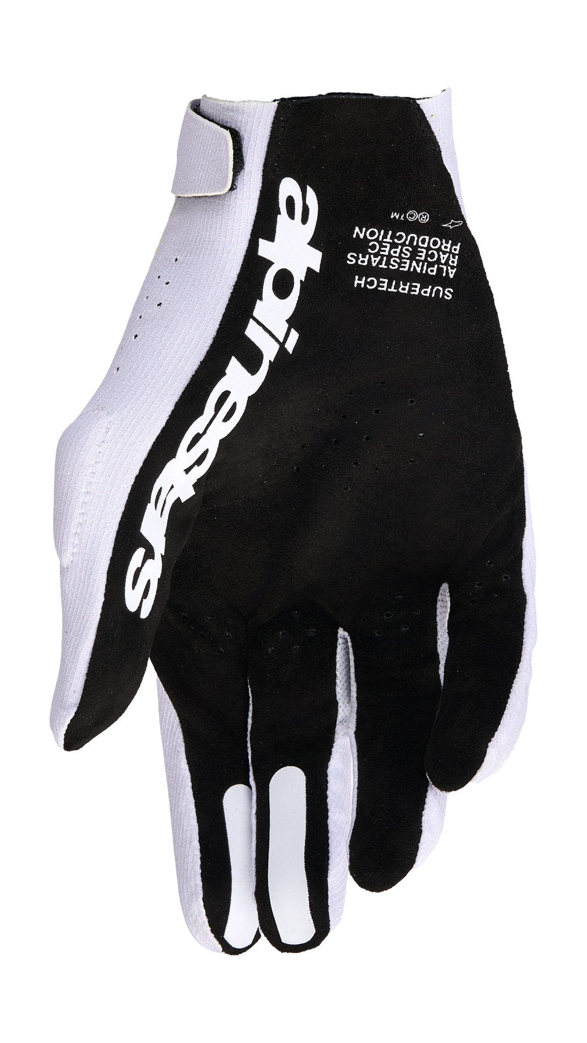 Alpinestars Motocross Gloves 2026 Supertech - Light Lilac / Black