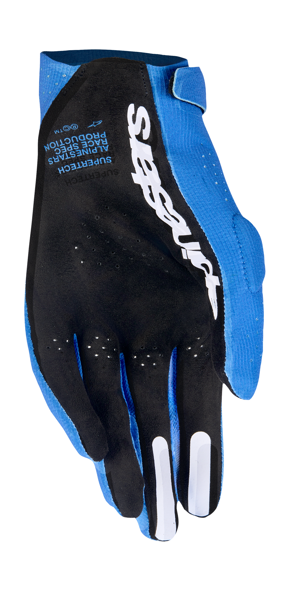 Alpinestars Motocross Gloves 2026 Supertech - Ucla / Blue / Deep Blue / White