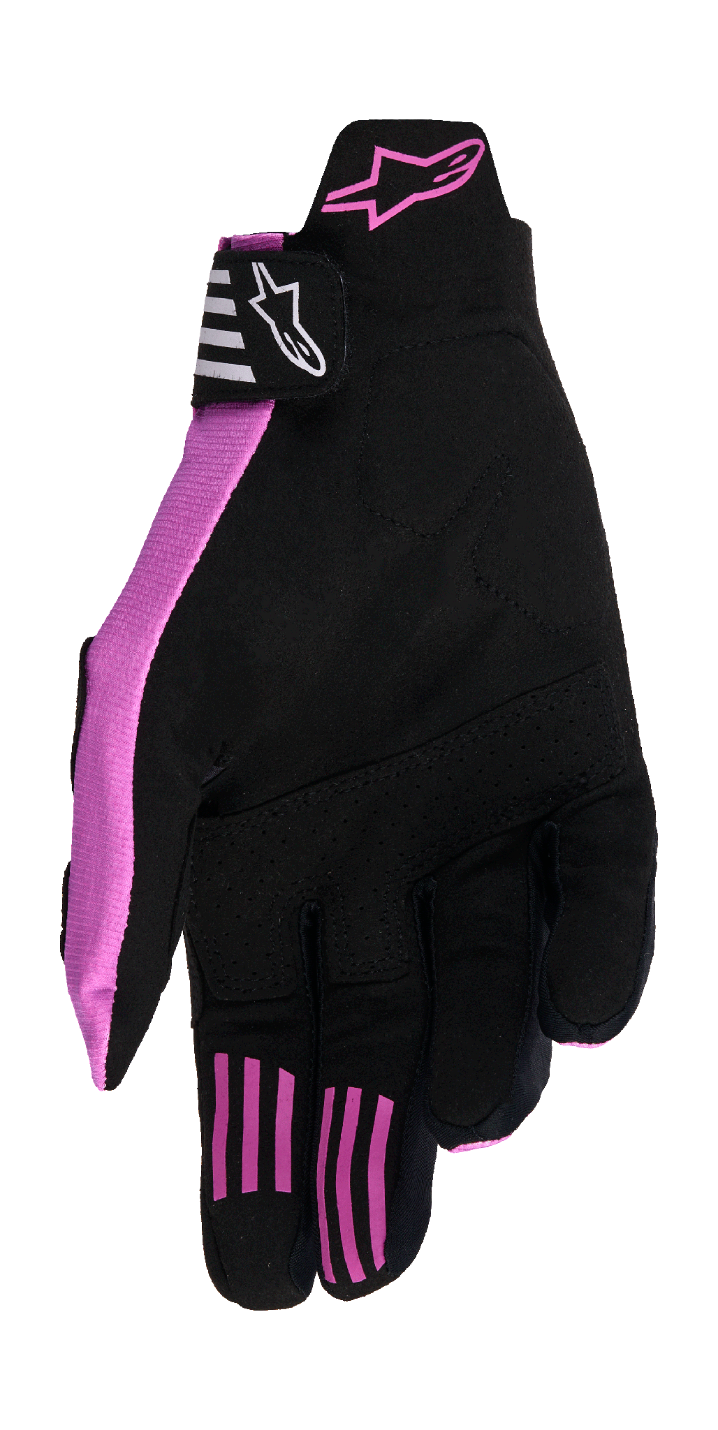 Alpinestars Motocross Gloves 2026 Techstar - Black / Light Grey / Purple