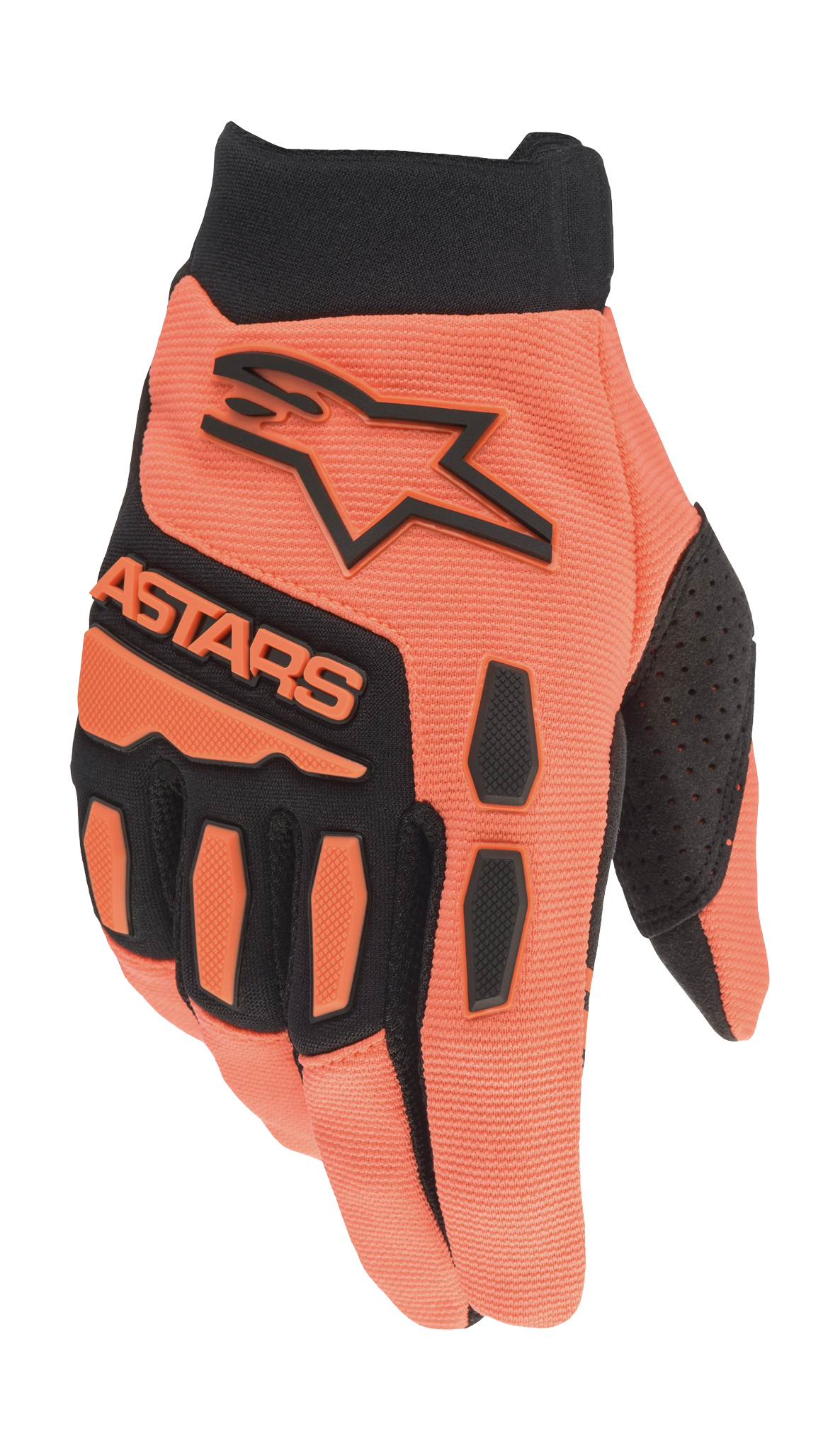 Alpinestars Motocross Gloves Full Bore - Orange / Black