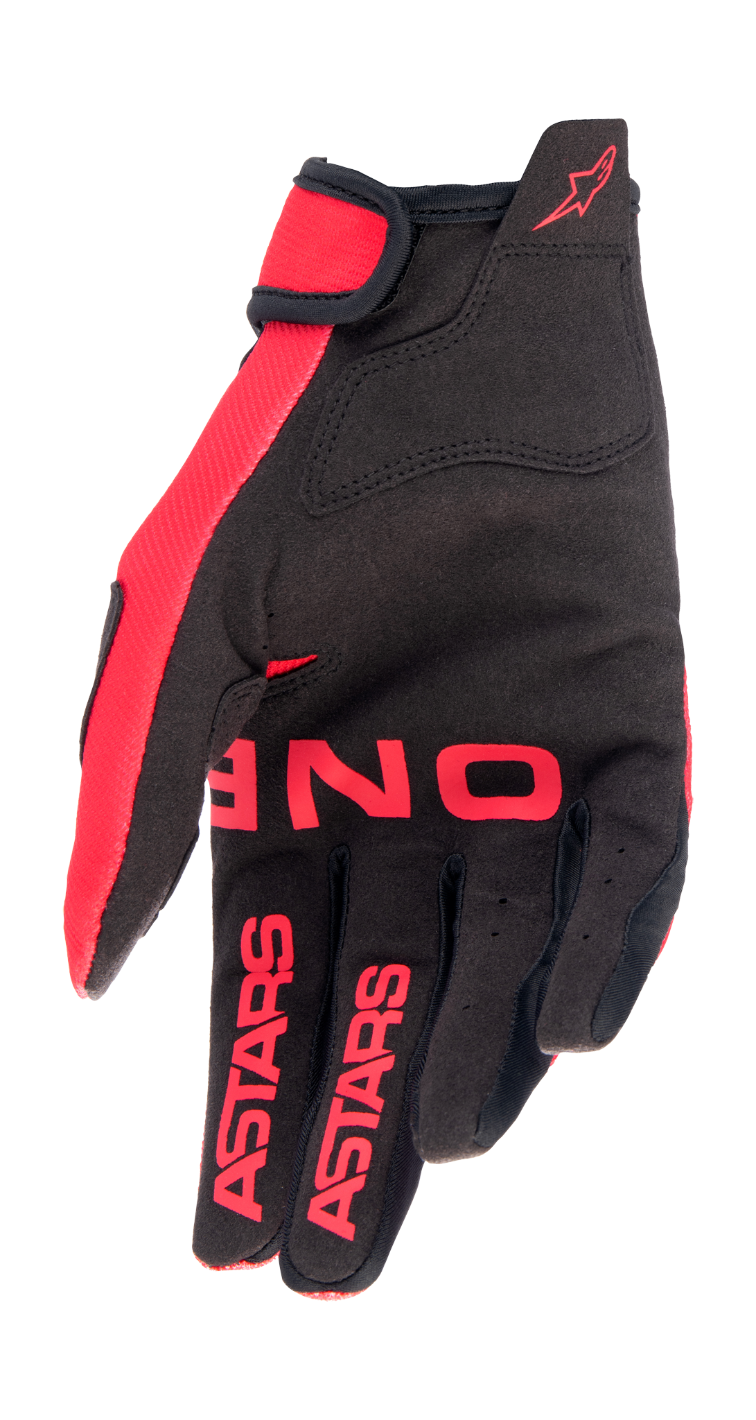 Alpinestars Motocross Gloves Radar - Mars Red / White