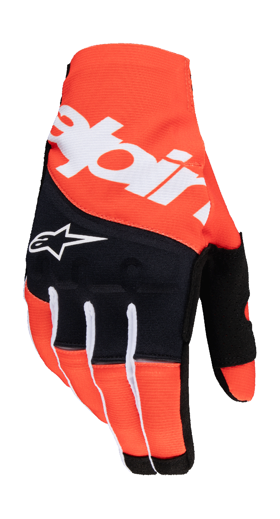 Alpinestars Motocross Gloves Techstar - Black / Orange