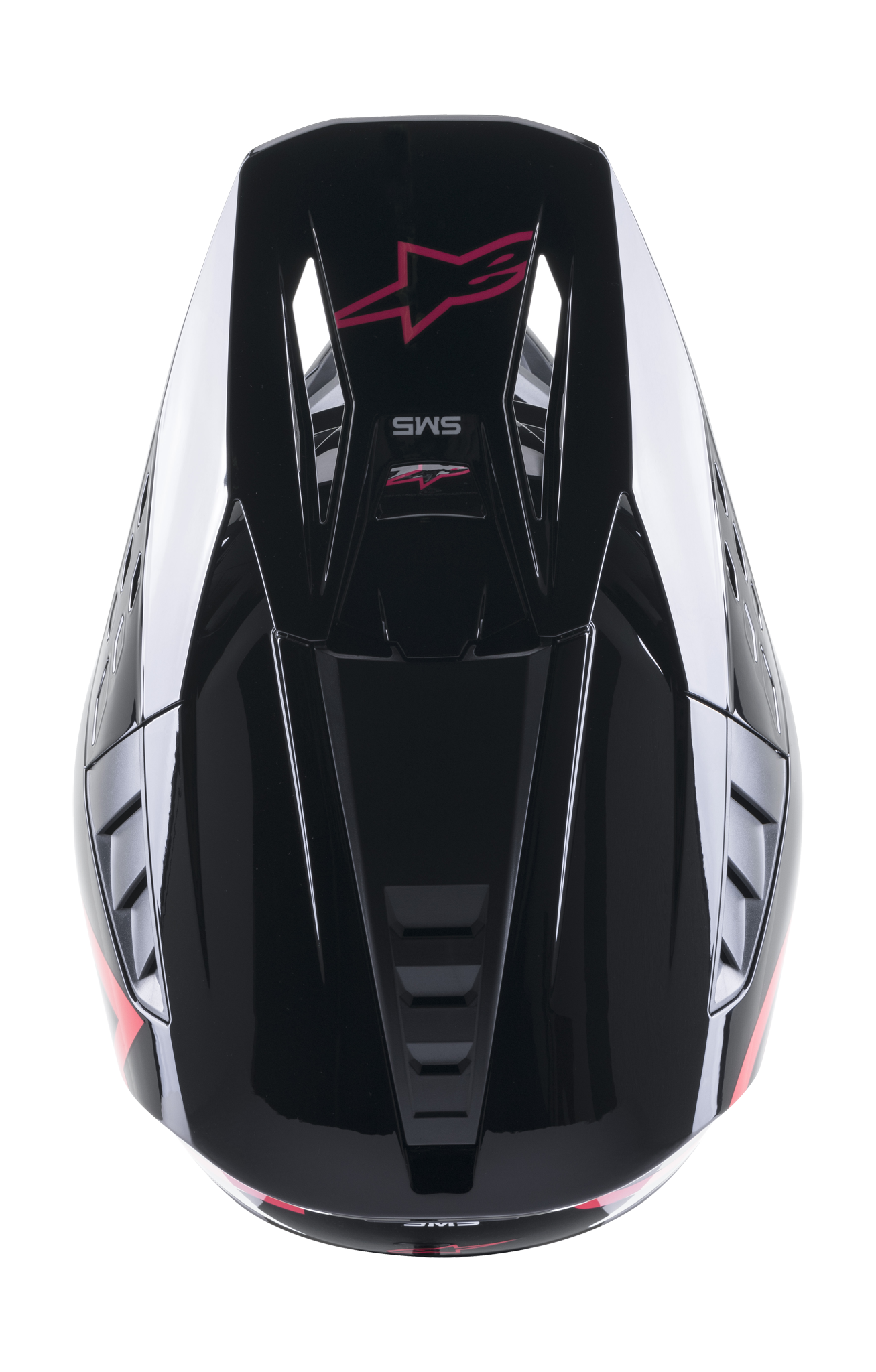 Alpinestars Motocross Helmet S-M5 22.05 Compass - Black / Diva Pink
