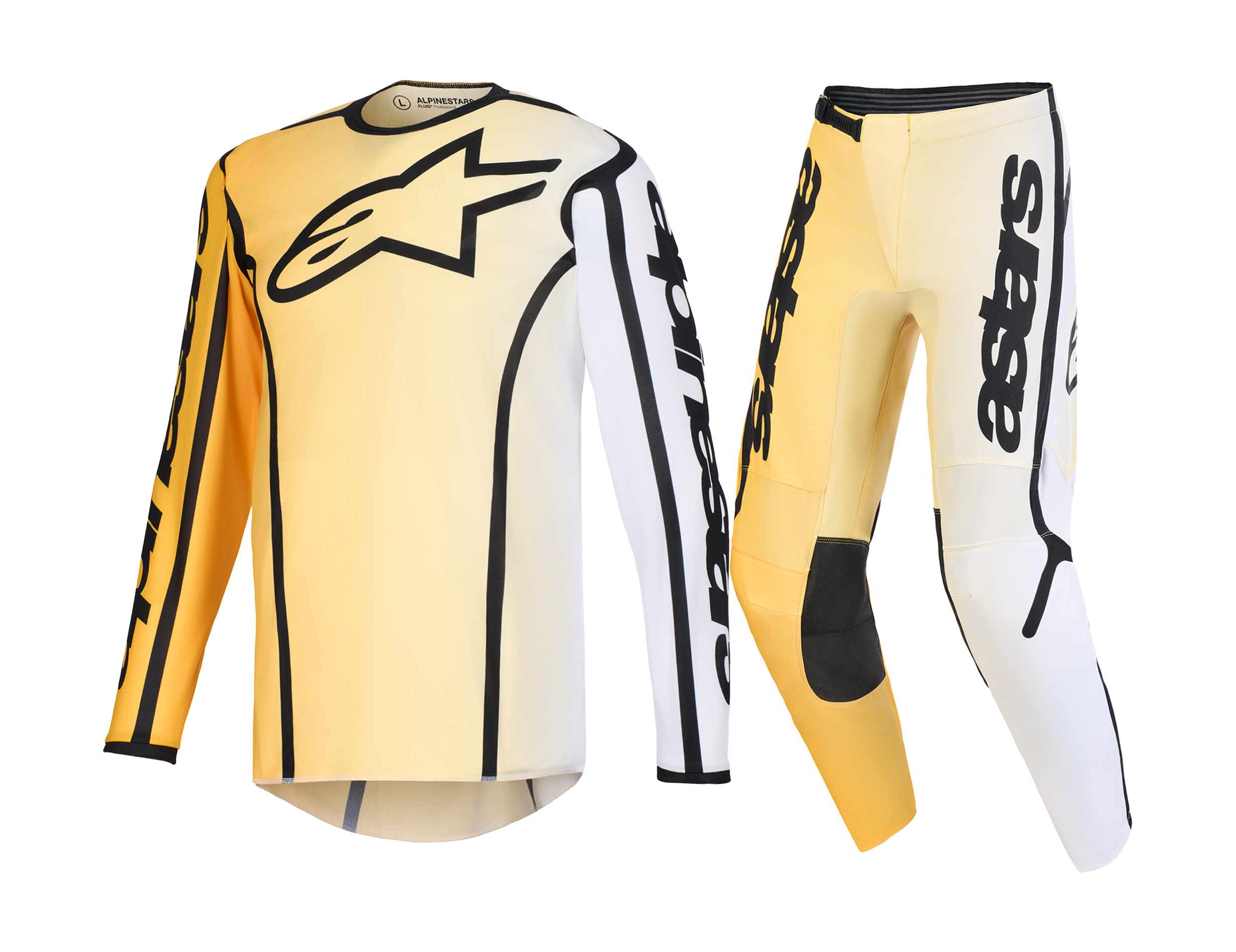 Alpinestars Motocross Gear 2026 Fluid Apex - Yellow / Black