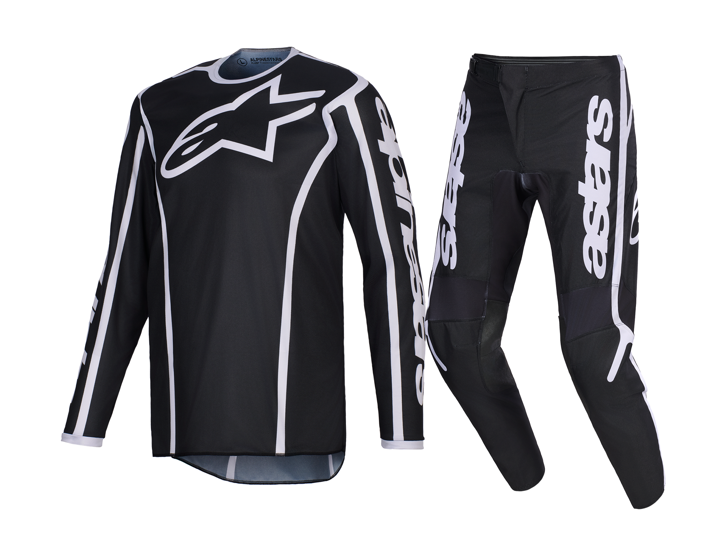 Alpinestars Motocross Gear 2026 Fluid Apex - Black / Grey