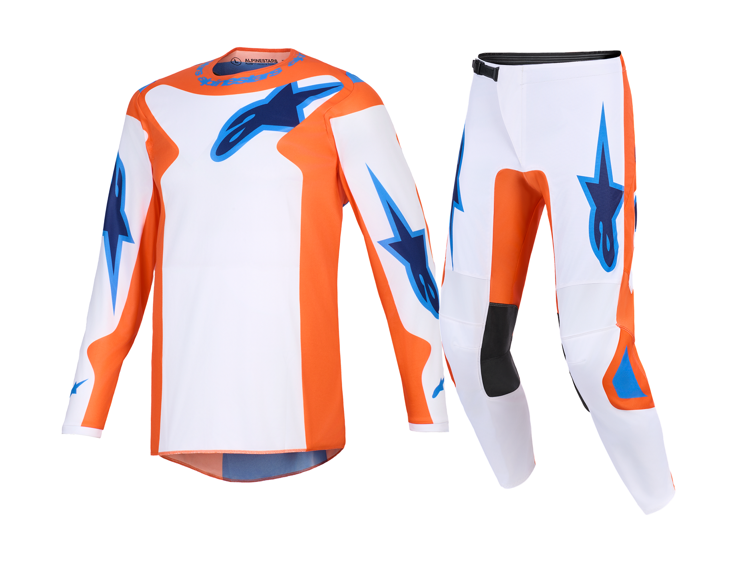 Alpinestars Motocross Gear 2026 Fluid Grid - Orange / Ucla / Blue
