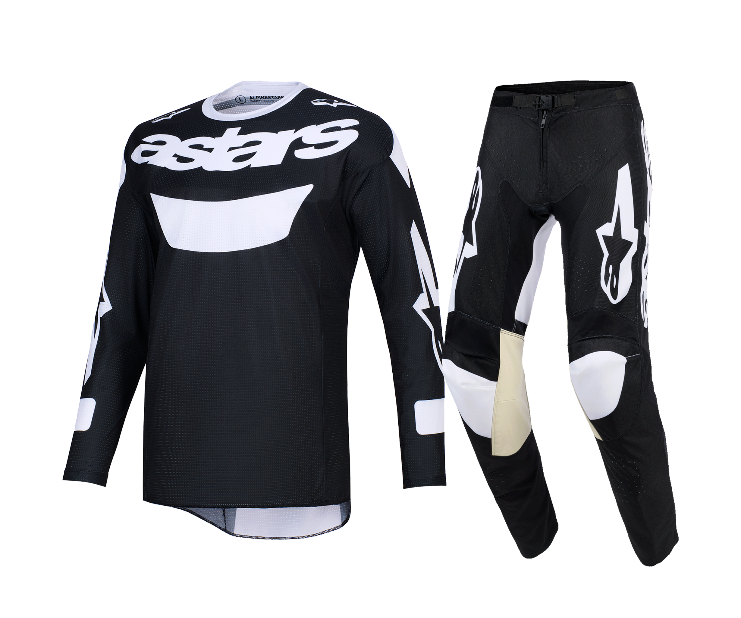Alpinestars Motocross Gear 2026 Racer Air Riway - Black / White