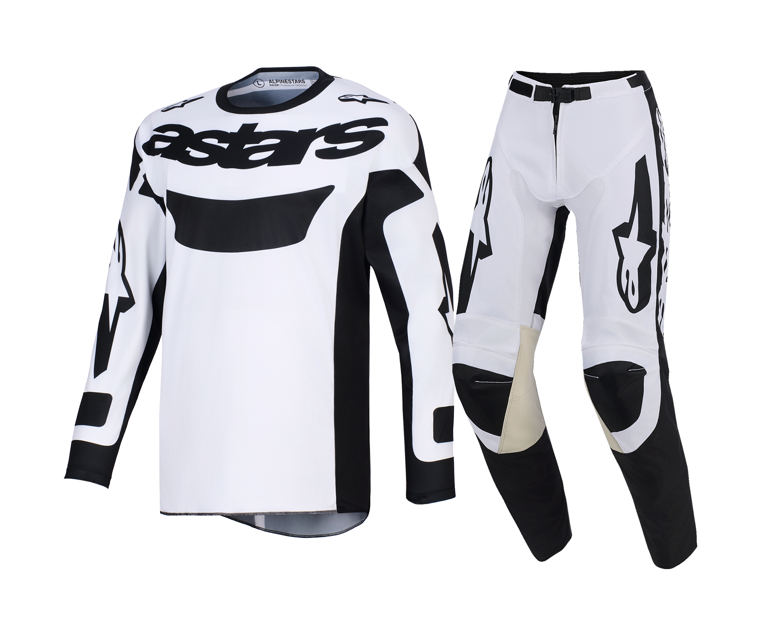 Alpinestars Motocross Gear 2026 Racer Riway - White / Black