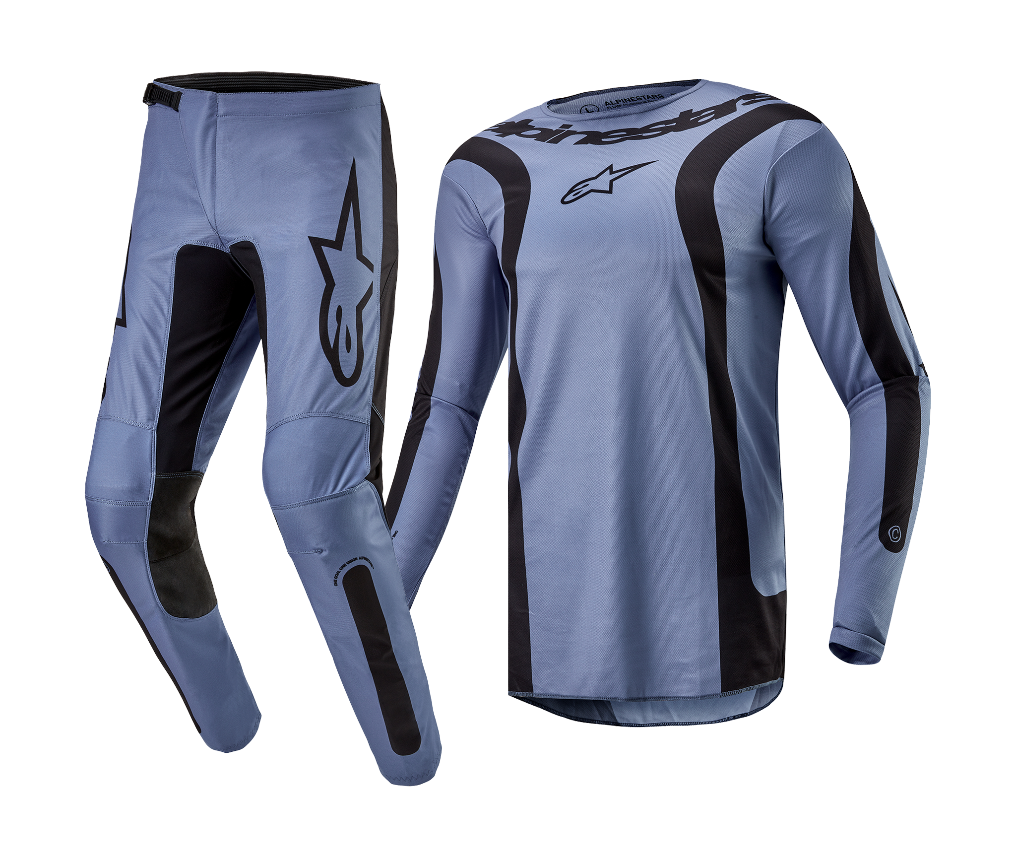 Alpinestars Motocross Gear Fluid Lurv - Light Blue / Black
