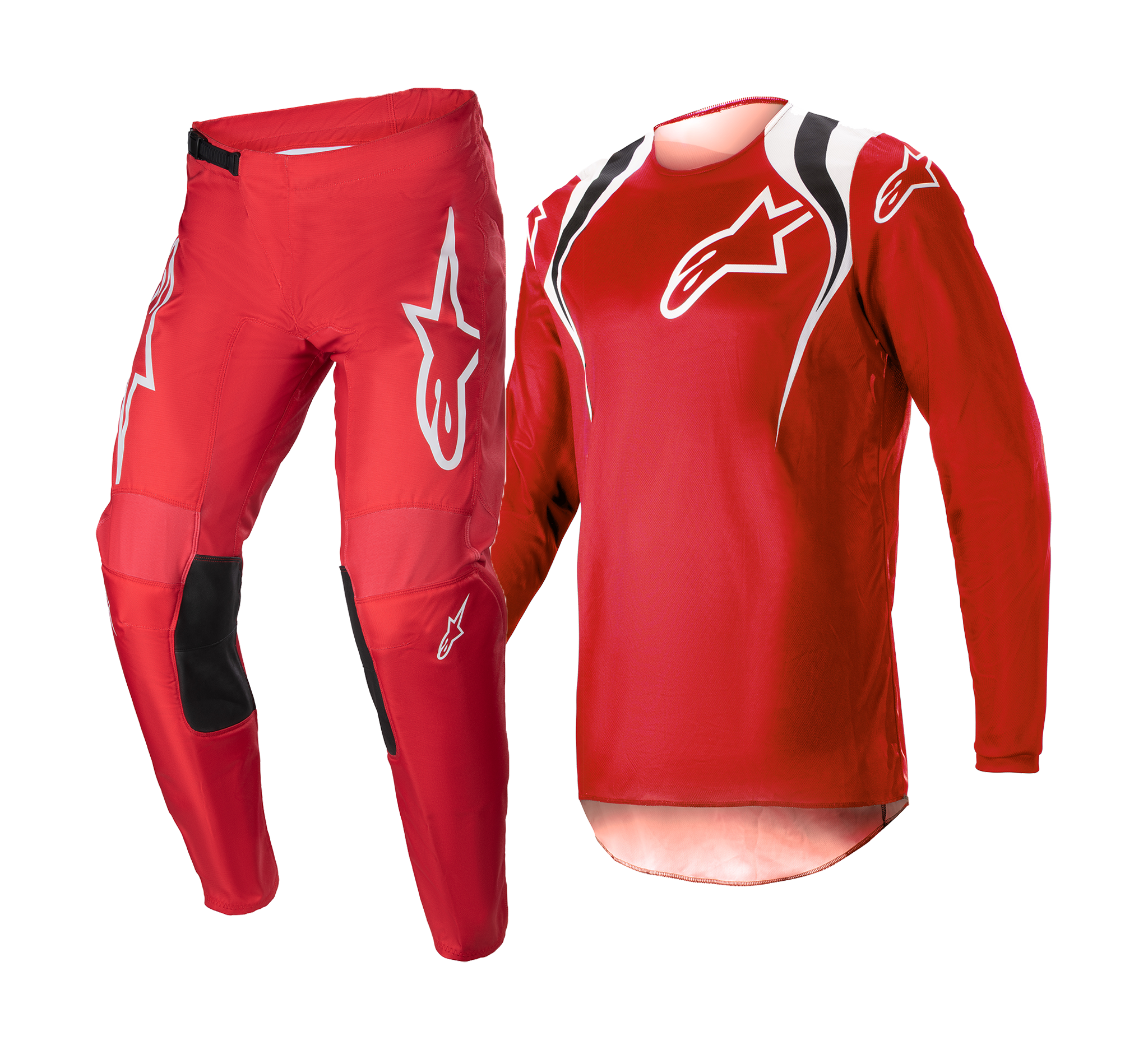 Alpinestars Motocross Gear Fluid Narin - Mars Red / White