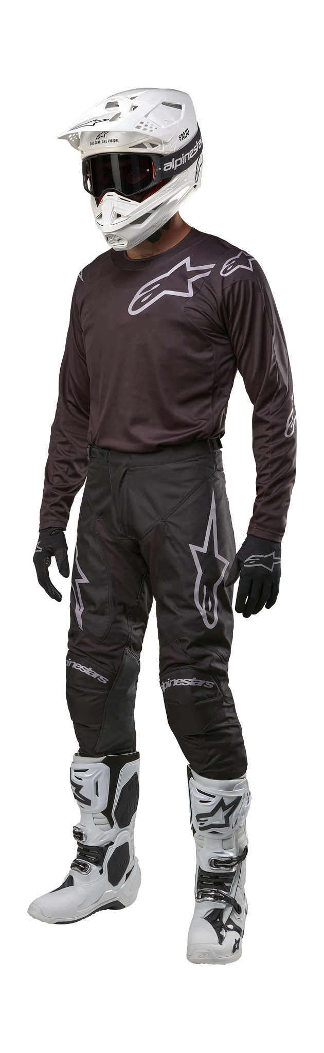 Alpinestars Motocross Gear Racer Graphite - Black