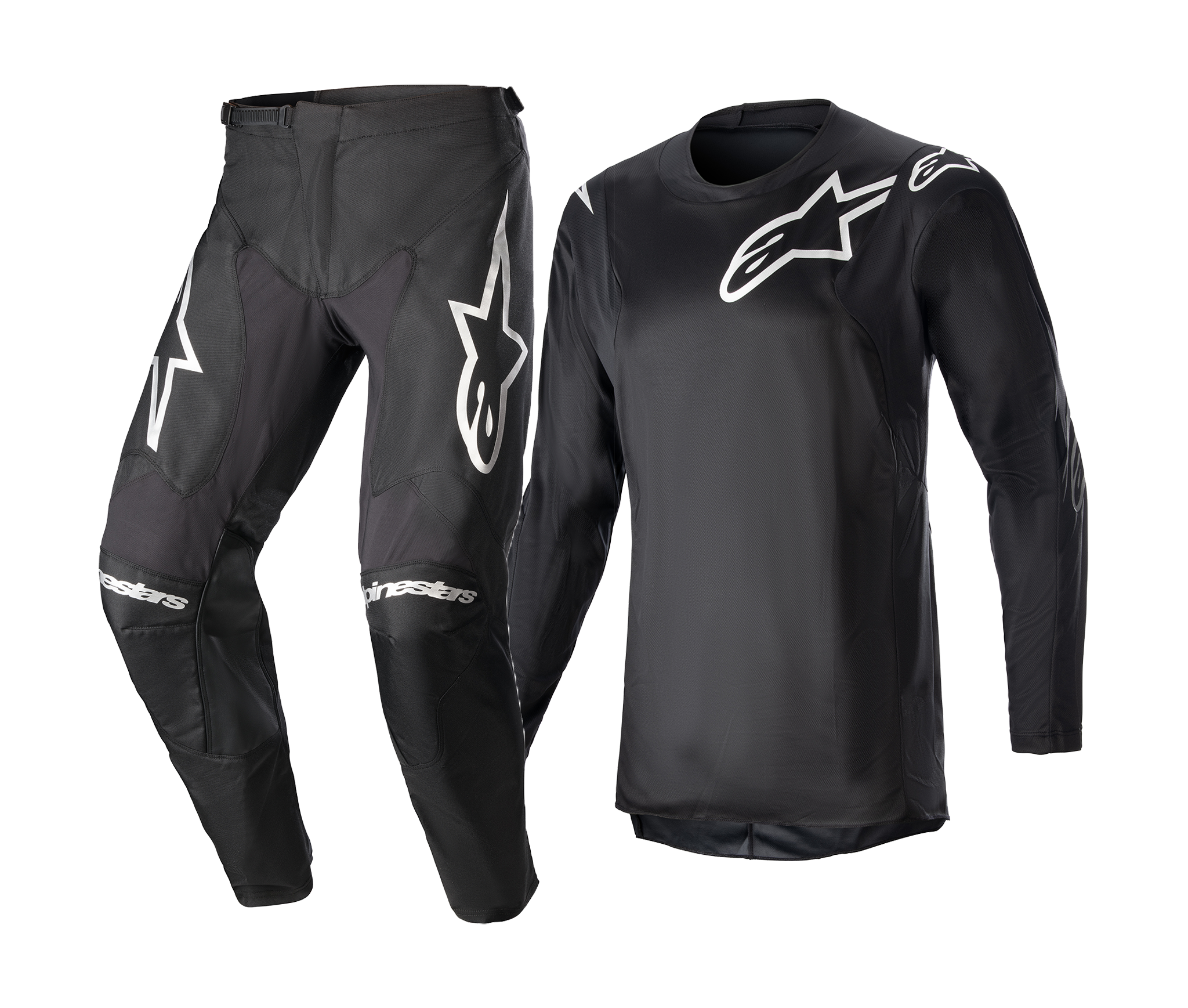 Alpinestars Motocross Gear Racer Graphite - Black / Reflective Black