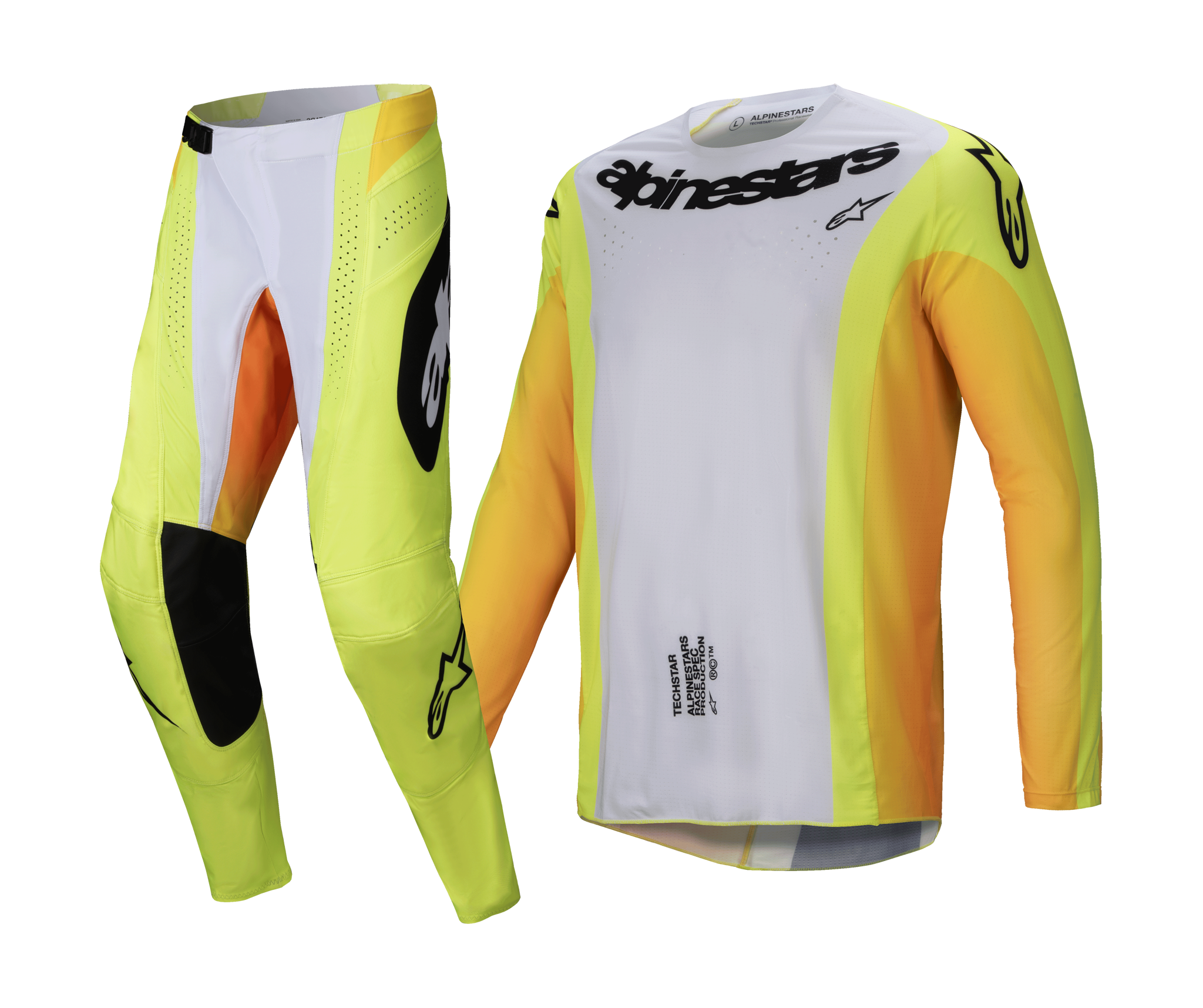 Alpinestars Motocross Gear Techstar Melt - Yellow / Black