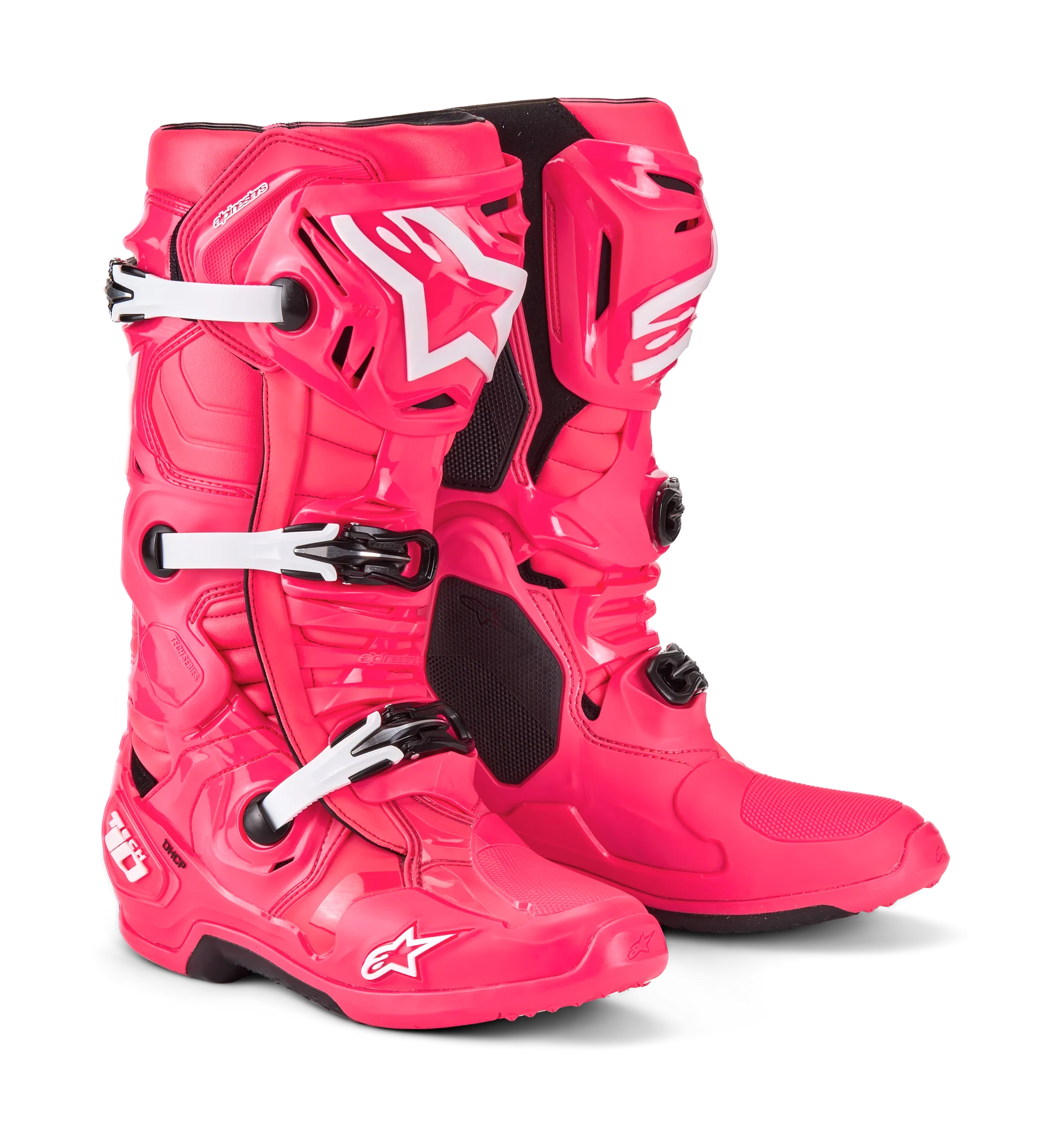 Alpinestars Motocross Boots Tech 10 - Diva Pink / White