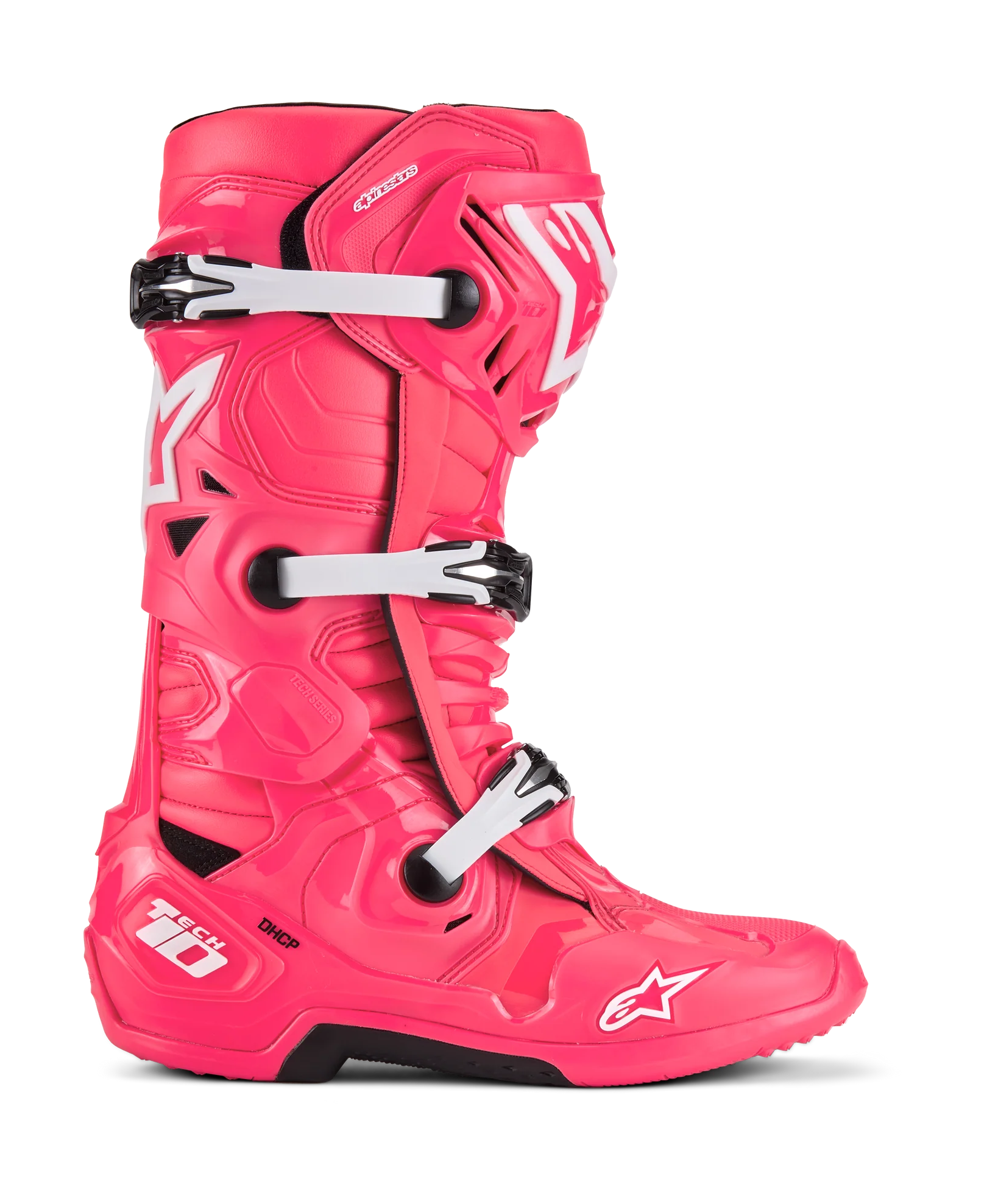 Alpinestars Motocross Boots Tech 10 - Diva Pink / White