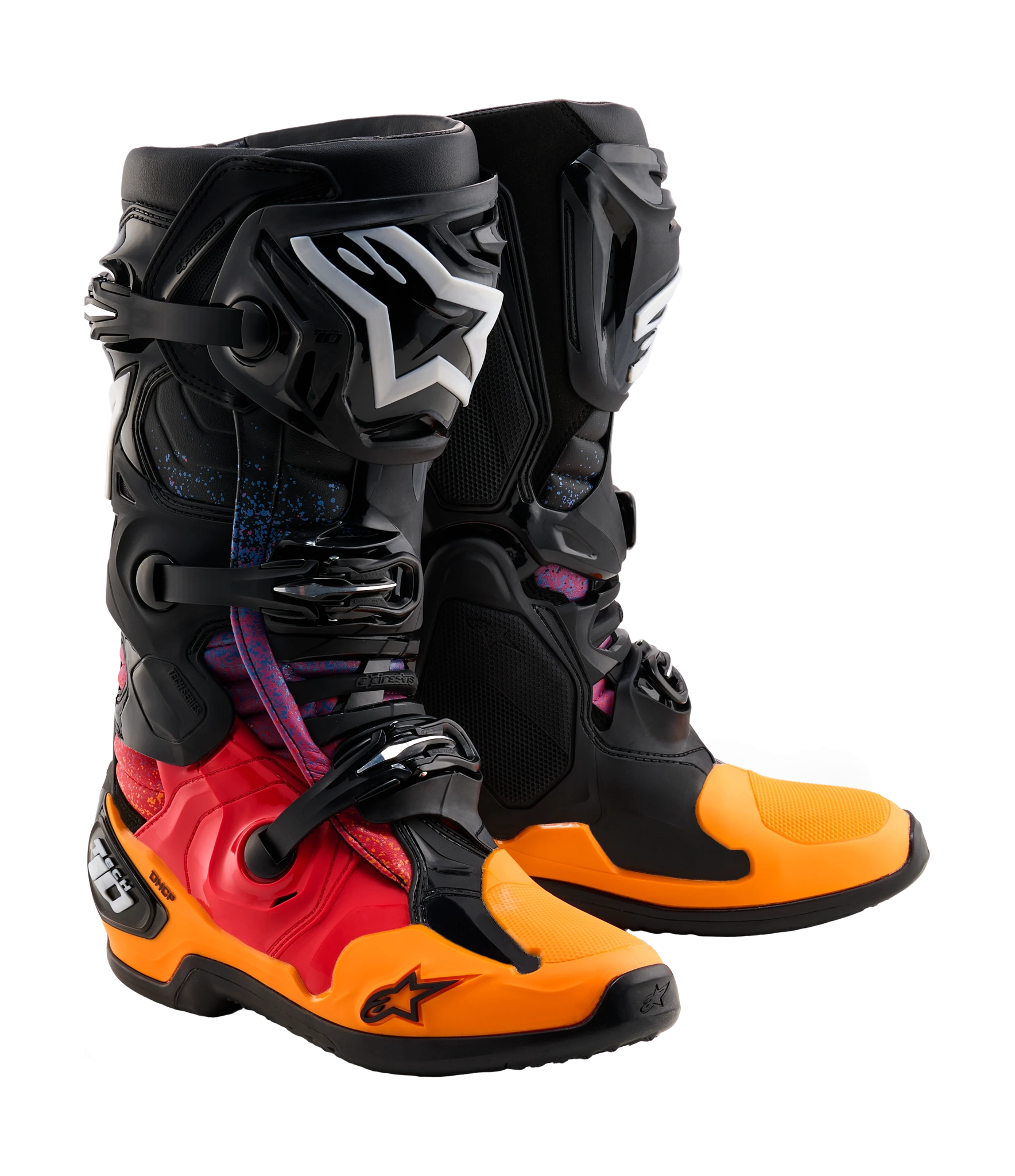 Alpinestars Motocross Boots Tech 10 LE Black Hole - Black / Burst
