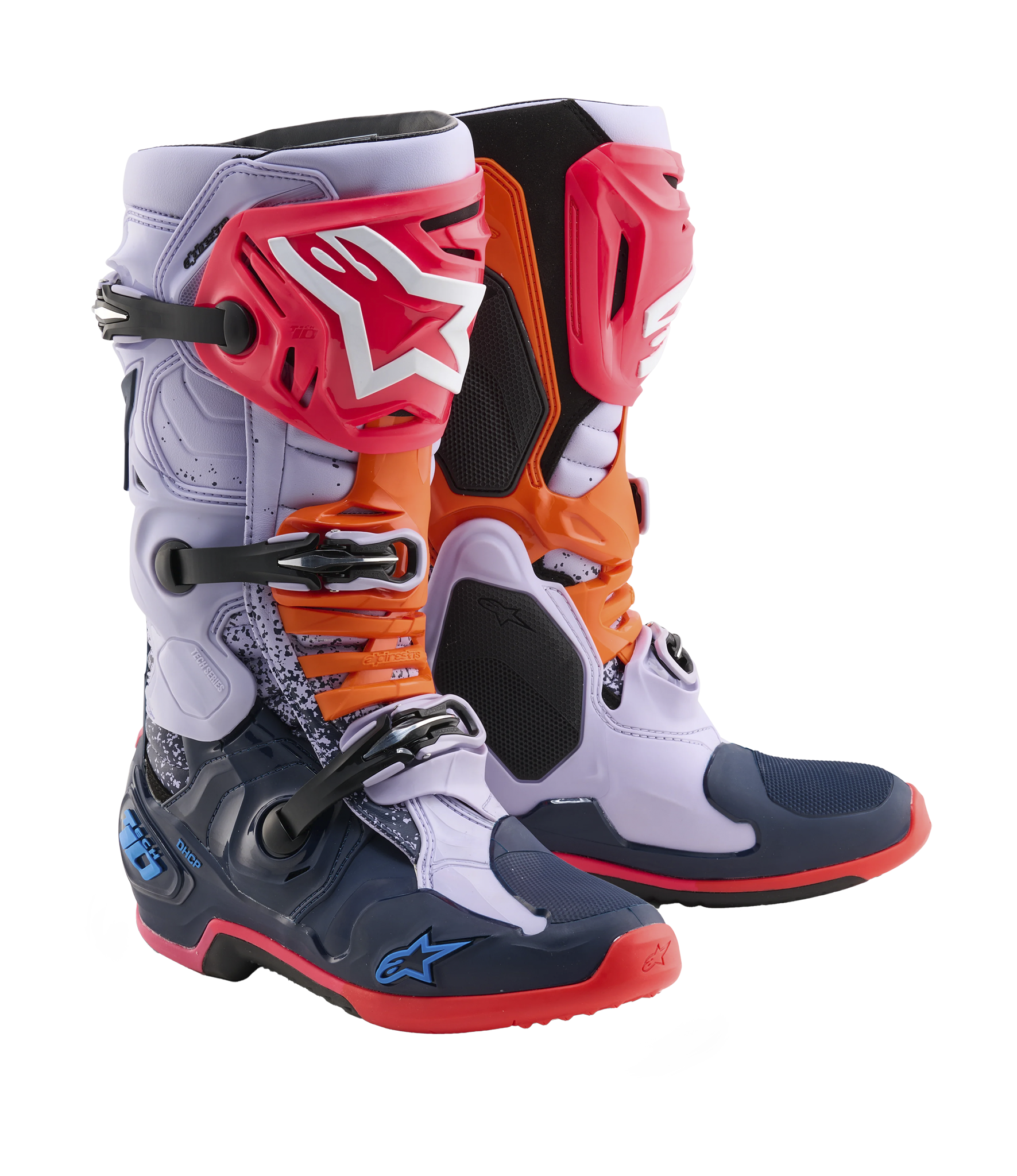 Alpinestars Motocross Boots Tech 10 LE Records - Multi