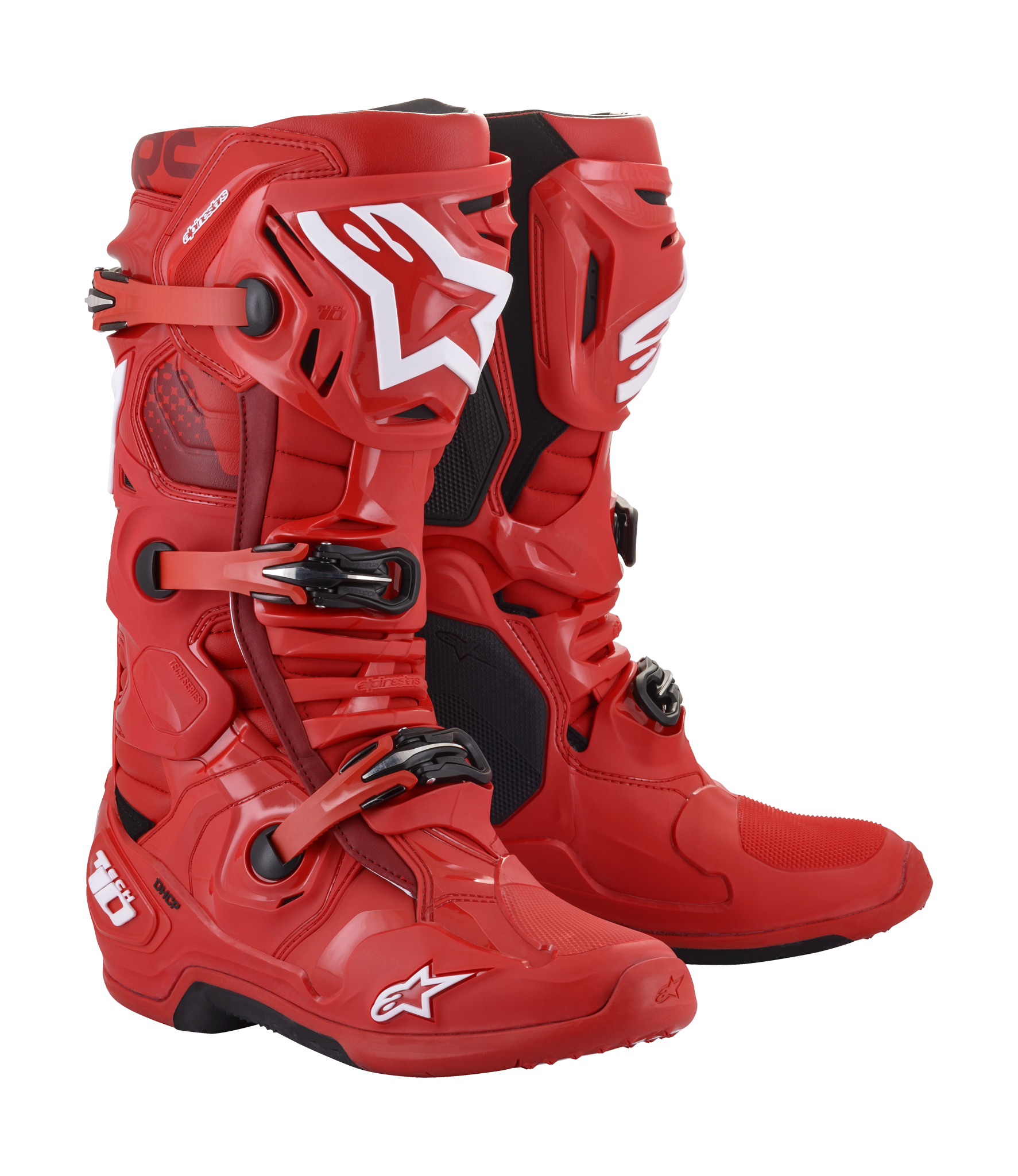 Alpinestars Motocross Boots Tech 10 - Red