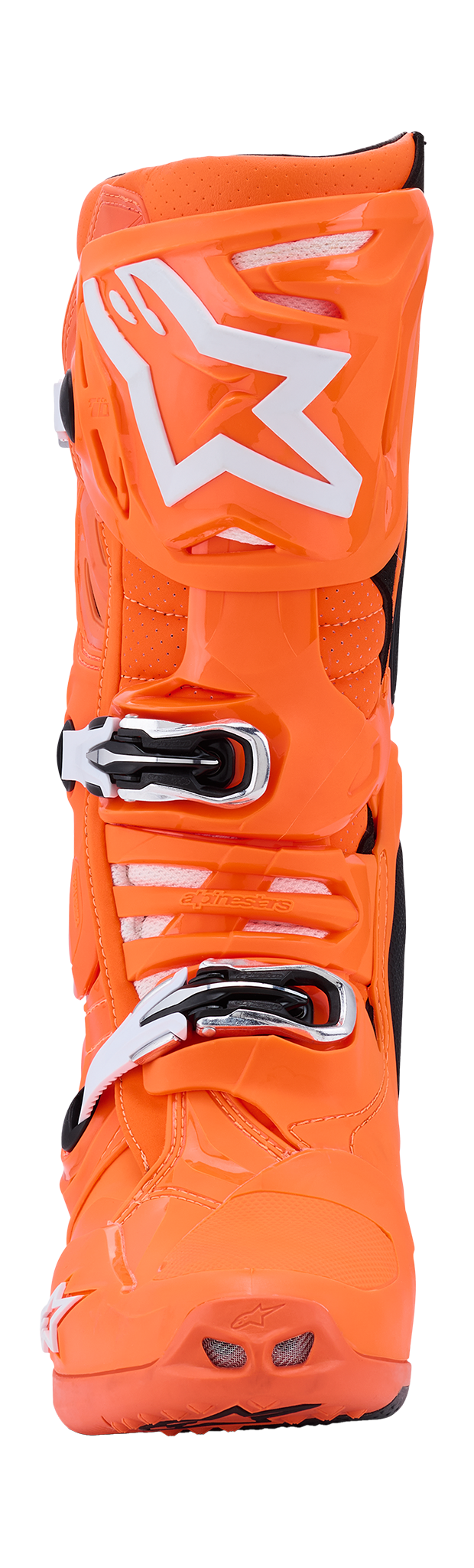 Alpinestars Motocross Boots Tech 10 Supervented - Fluo Orange / Black / White