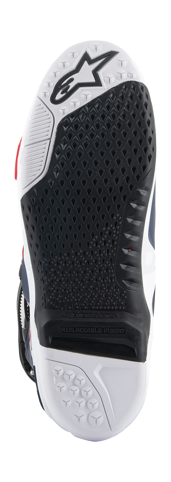 Alpinestars Motocross Boots Tech 10 Supervented - Navy / White / Rainbow