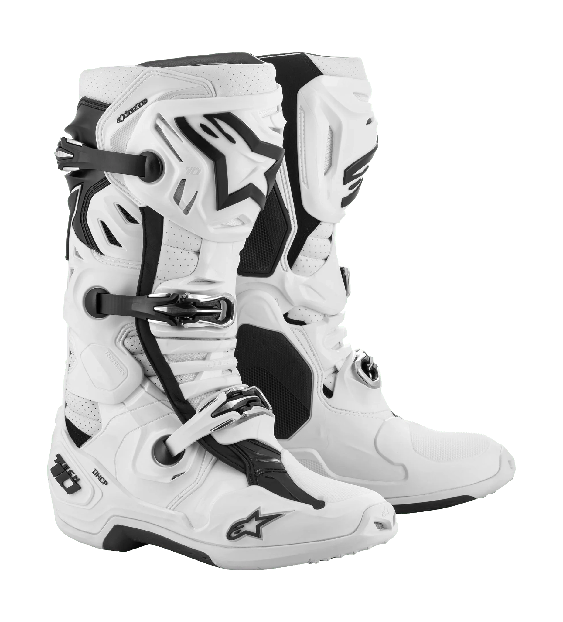 Alpinestars Motocross Boots Tech 10 Supervented - White