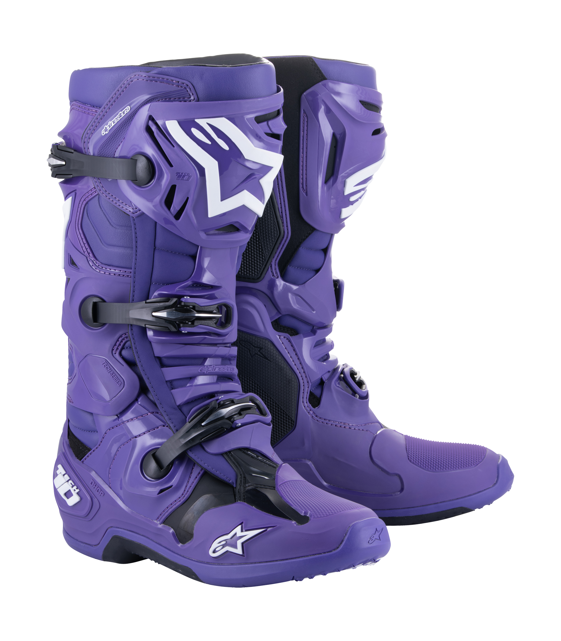 Alpinestars Motocross Boots Tech 10 - Ultraviolet / Black