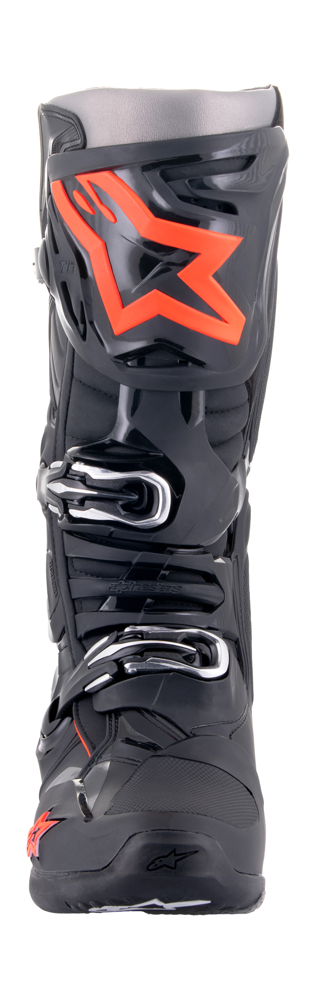 Alpinestars Motocross Boots Tech 10 - Black / Fluo Red
