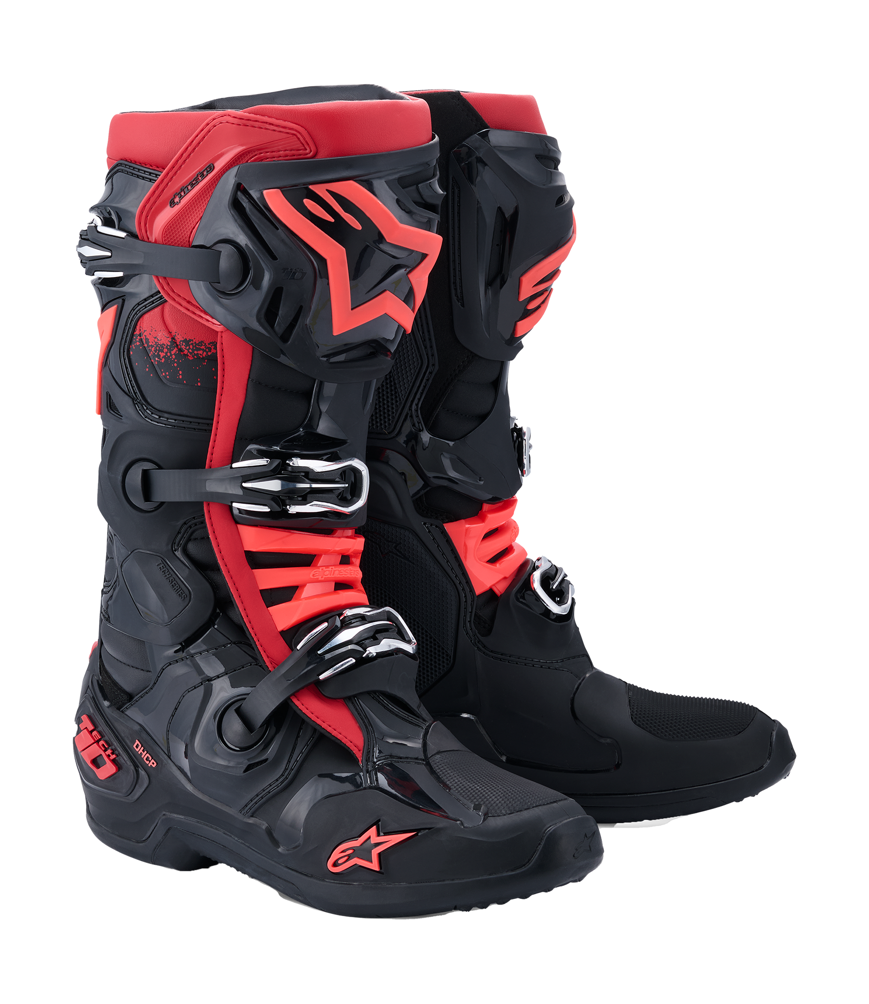 Alpinestars Motocross Boots Tech 10 - Black / Red