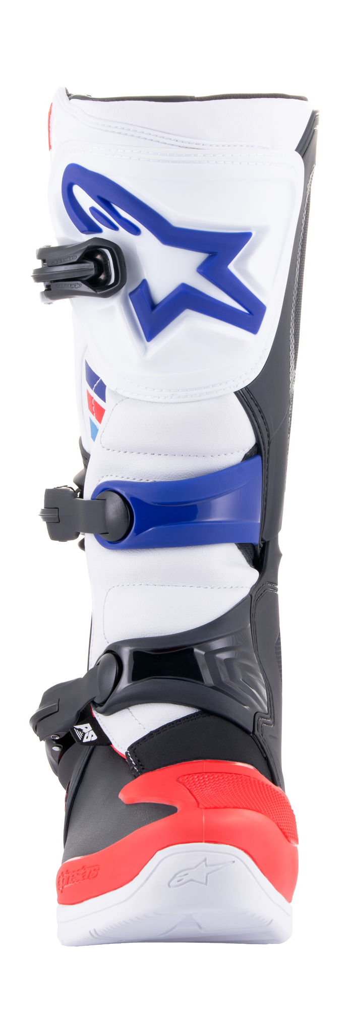 Alpinestars Motocross Boots Tech 3 - White / Red / Dark Blue