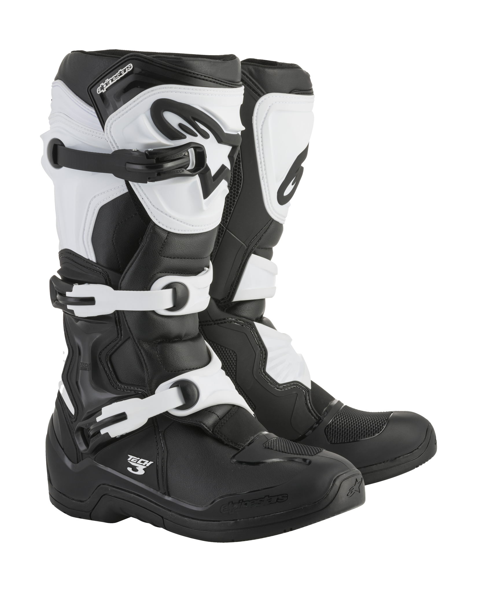 Alpinestars Motocross Boots Tech 3 - Black / White