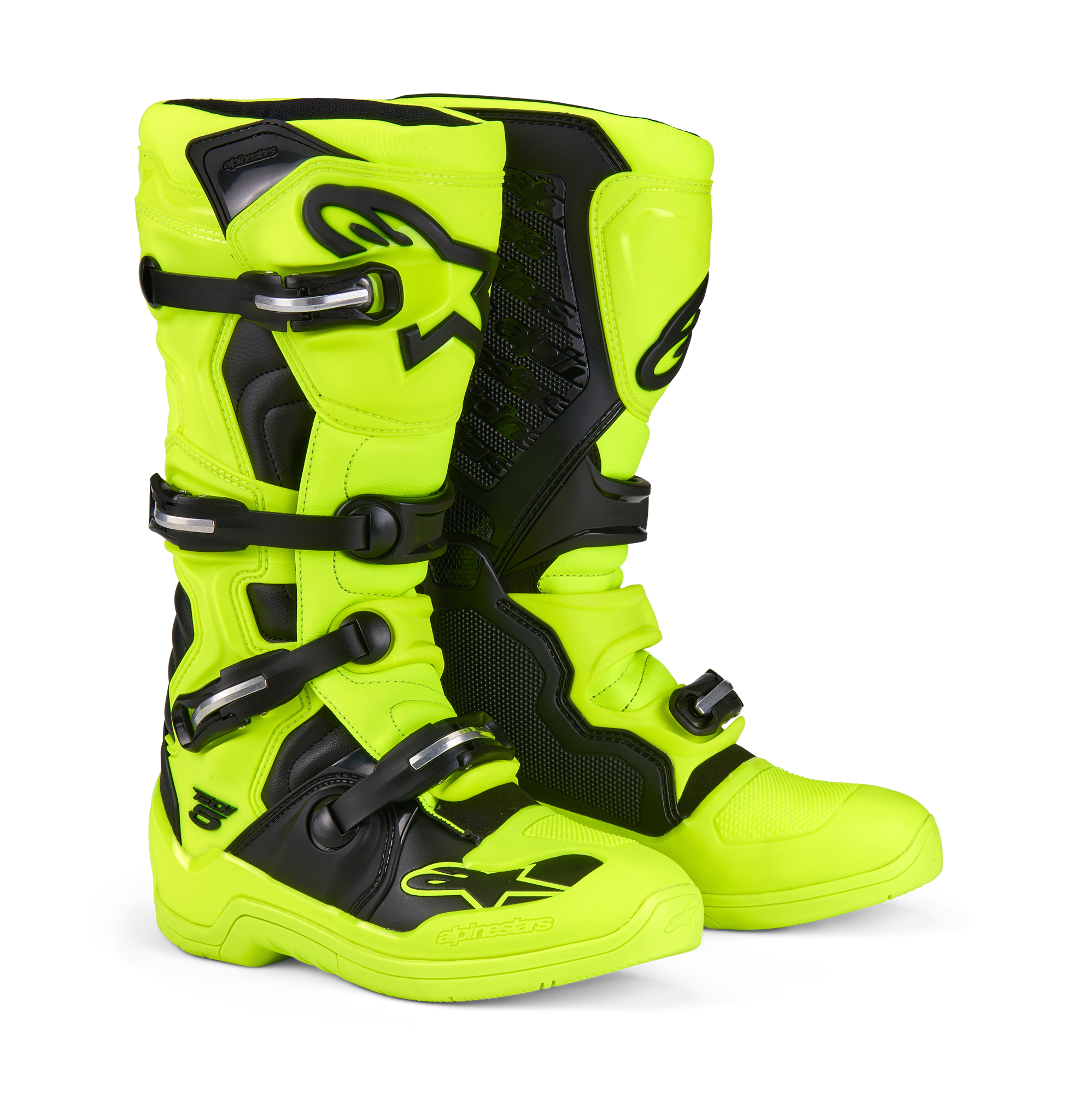 Alpinestars Motocross Boots Tech 5 - Fluo Yellow / Black