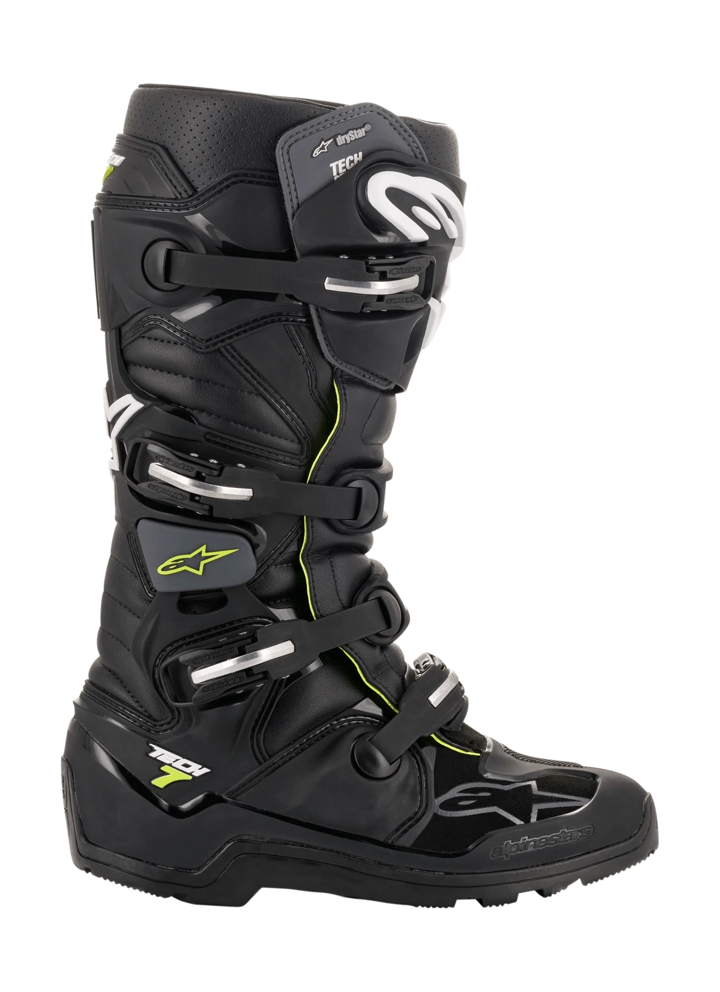 Alpinestars Motocross Boots Tech 7 Enduro Drystar - Black / Grey