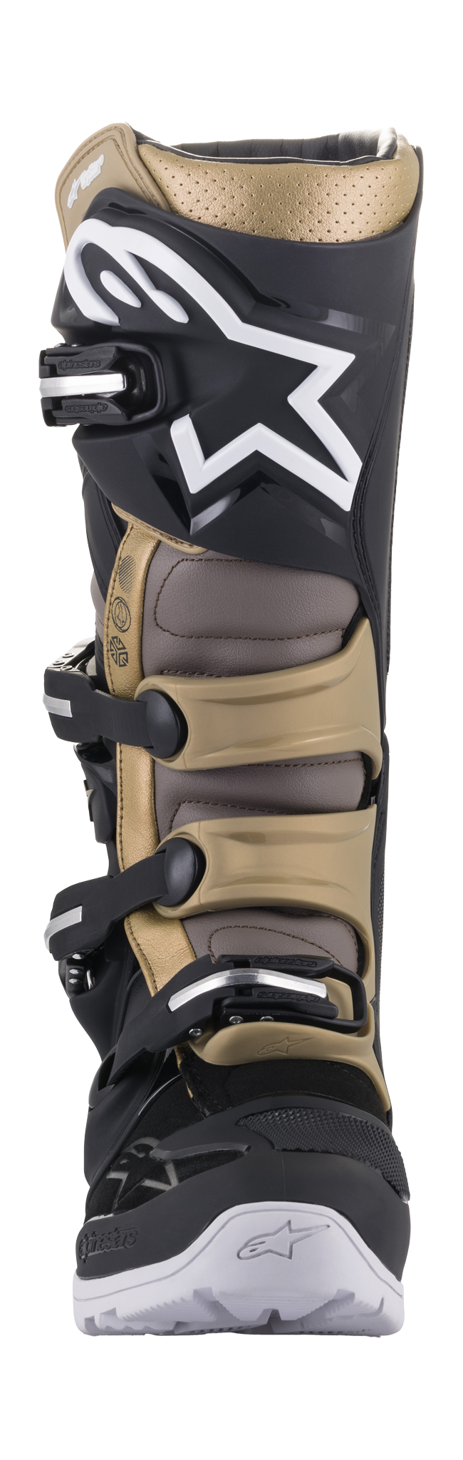 Alpinestars Motocross Boots Tech 7 Enduro Drystar - Black / Grey / Gold