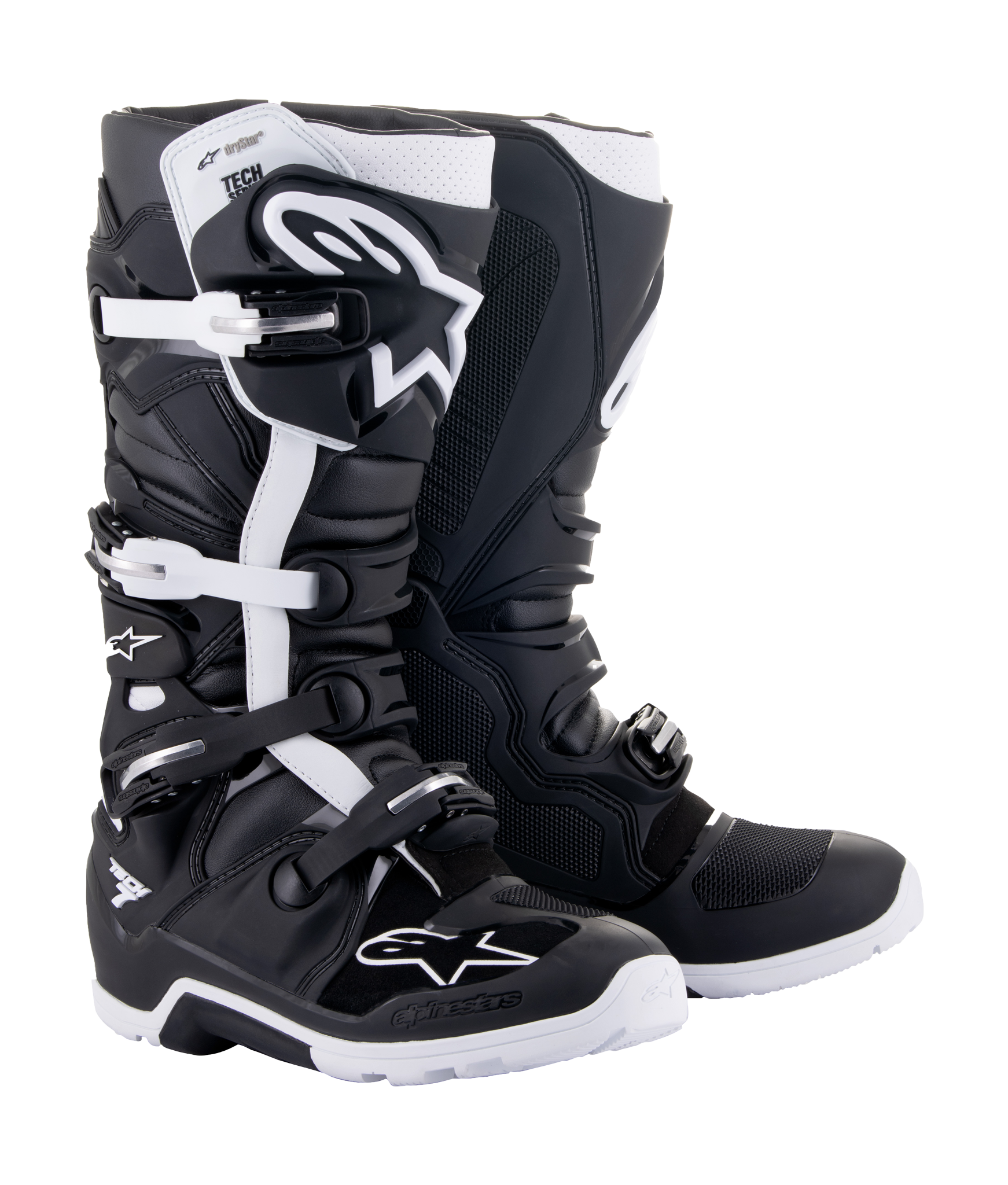 Alpinestars Motocross Boots Tech 7 Enduro Drystar - Black / White