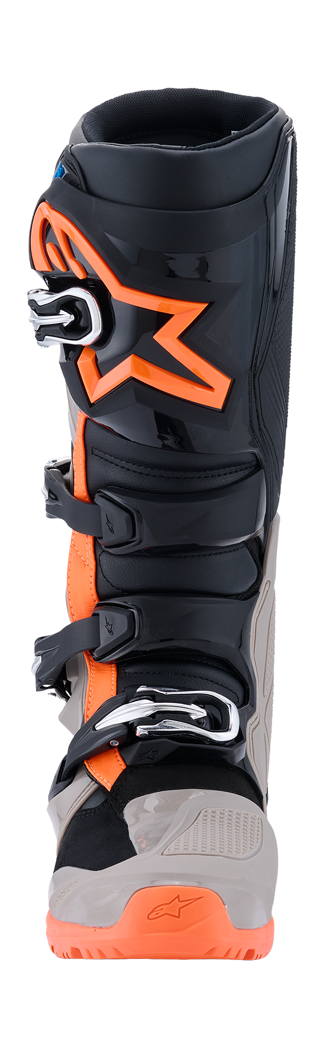 Alpinestars Motocross Boots Tech 7 Enduro - Black / Grey / Fluo Orange