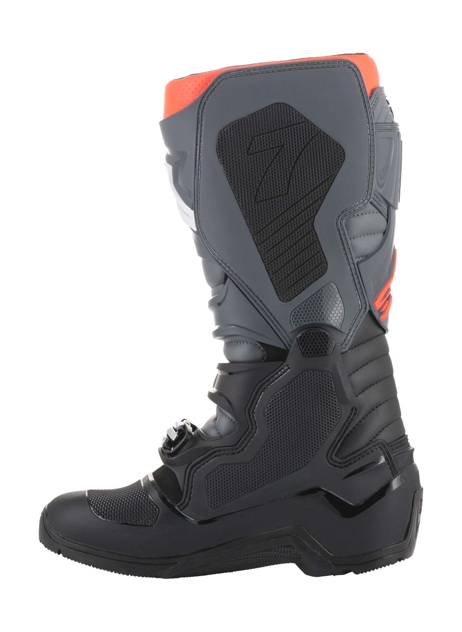 Alpinestars Motocross Boots Tech 7 Enduro - Black / Grey / Red Fluo