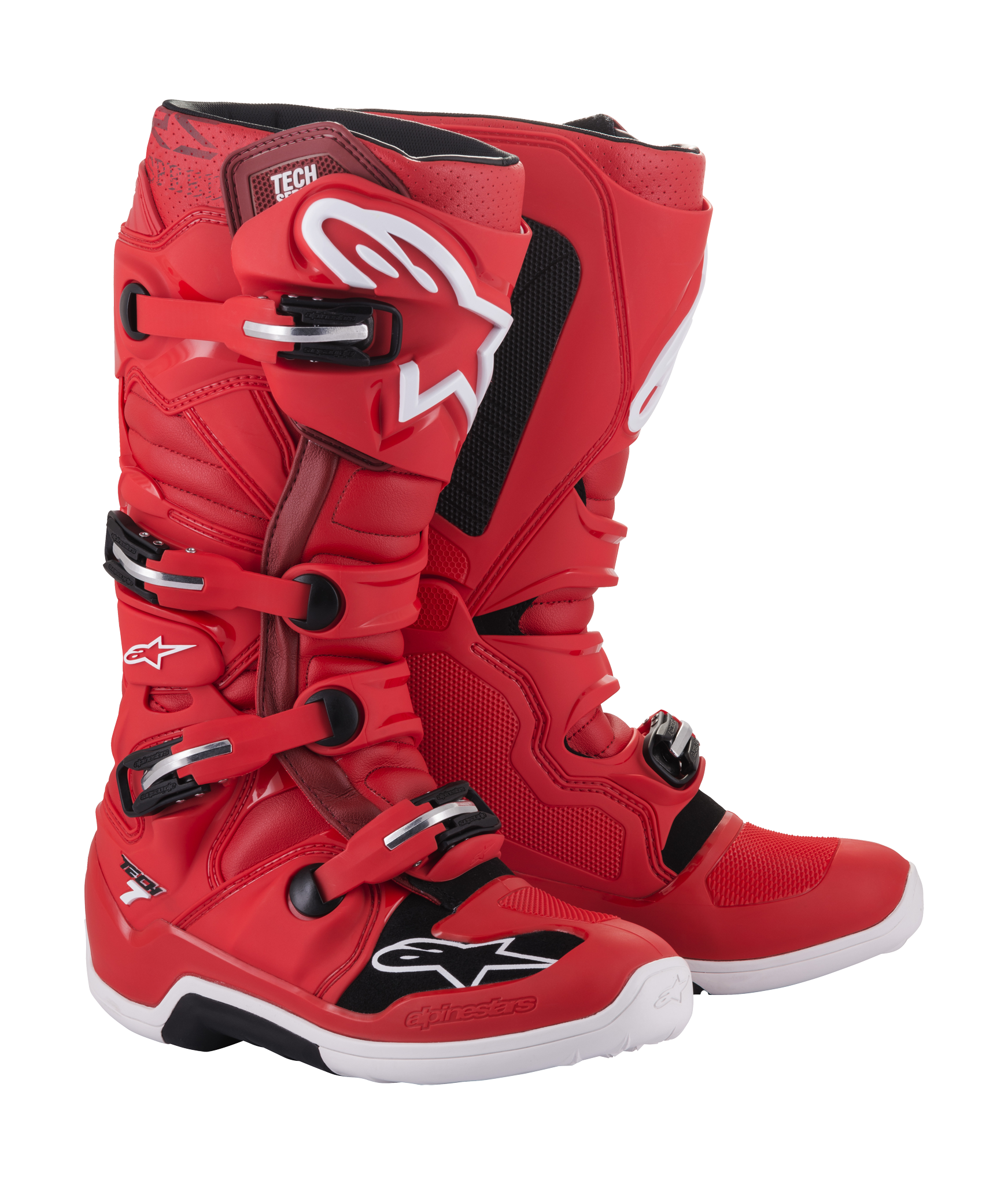 Alpinestars Motocross Boots Tech 7 v14 - Red
