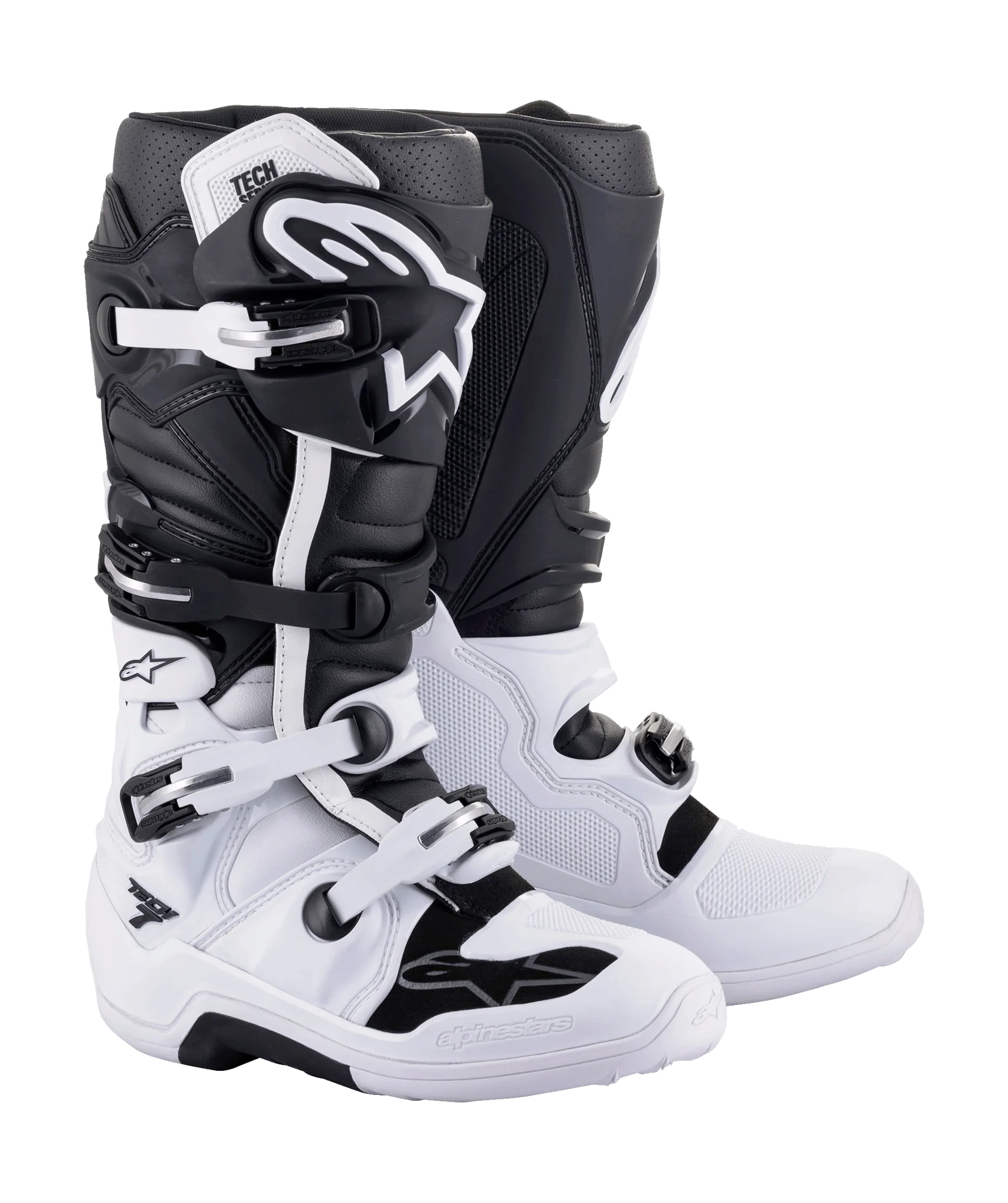 Alpinestars Motocross Boots Tech 7 v14 - White / Black