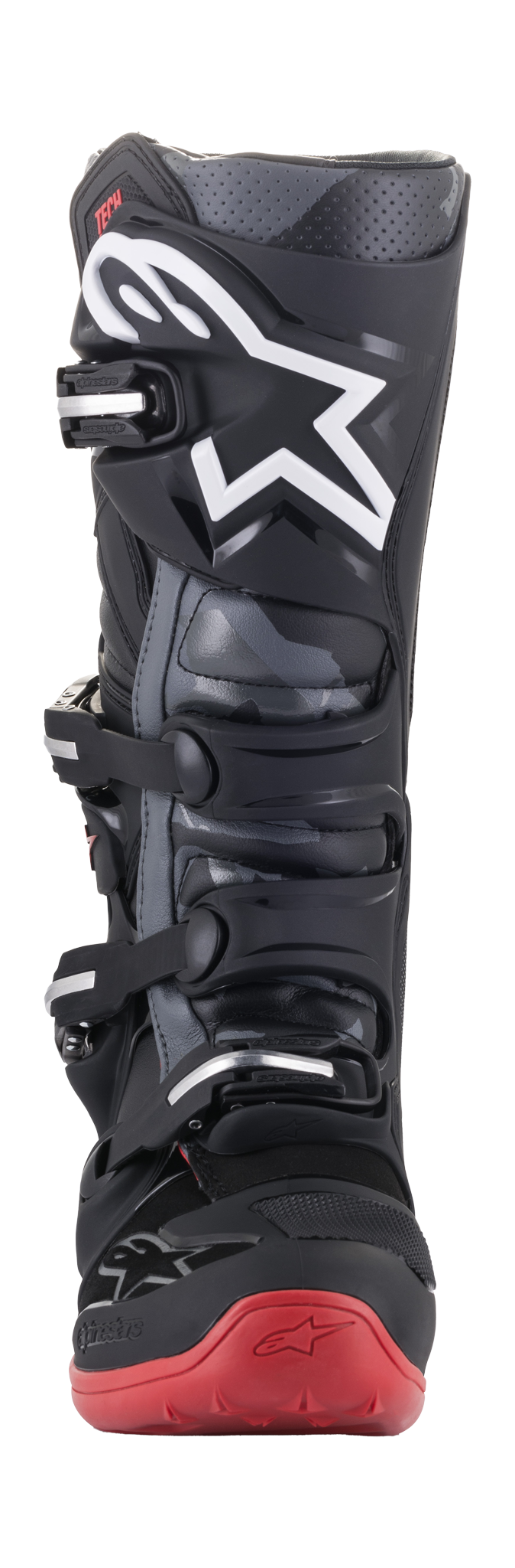 Alpinestars Motocross Boots Tech 7 v14 - Black / Grey / Red
