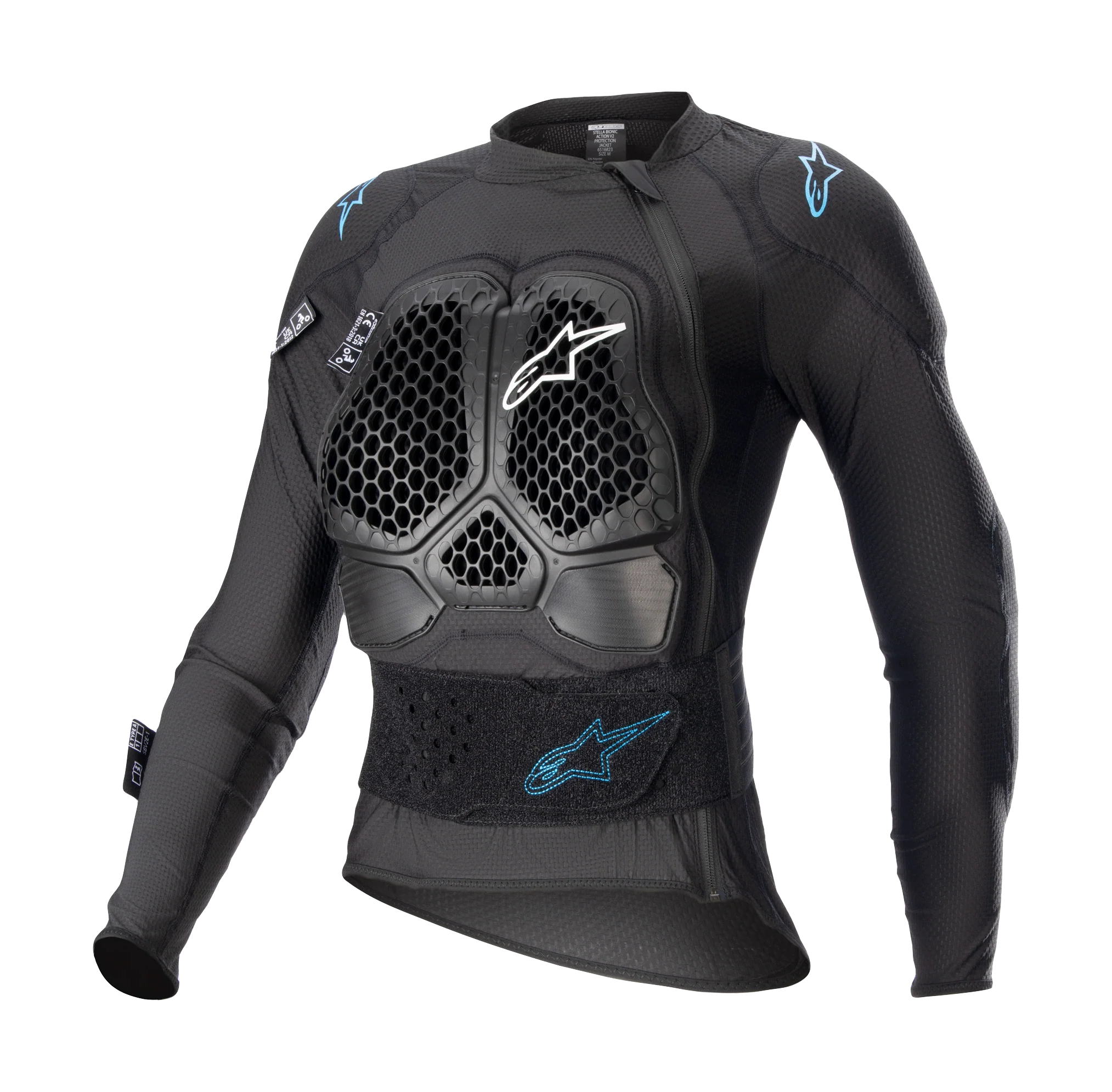 Alpinestars Women Chest Protector Vest Stella Bionic Action V2 - Black / Cyan