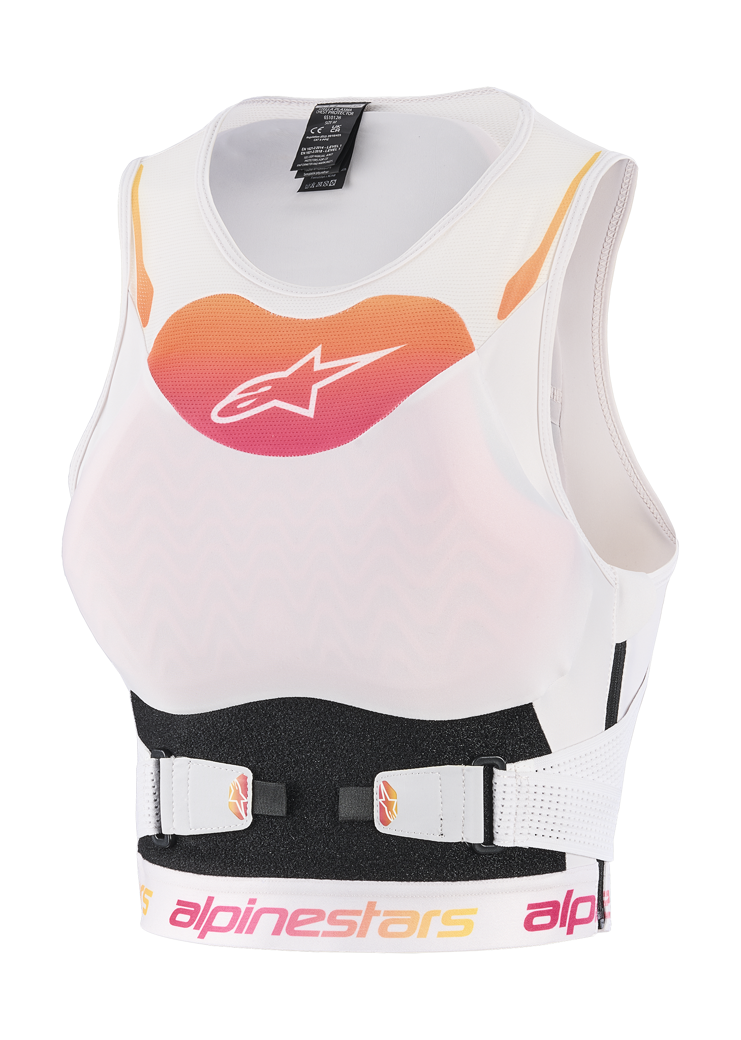 Alpinestars Women Chest Protector Soft Stella Plasma - Light Lilac / Fade / White